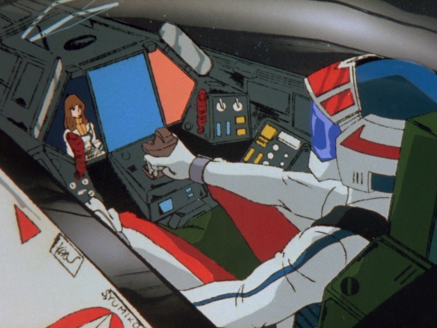 Super Dimension Fortress Macross Ep 23: Drop Out @ 21:40