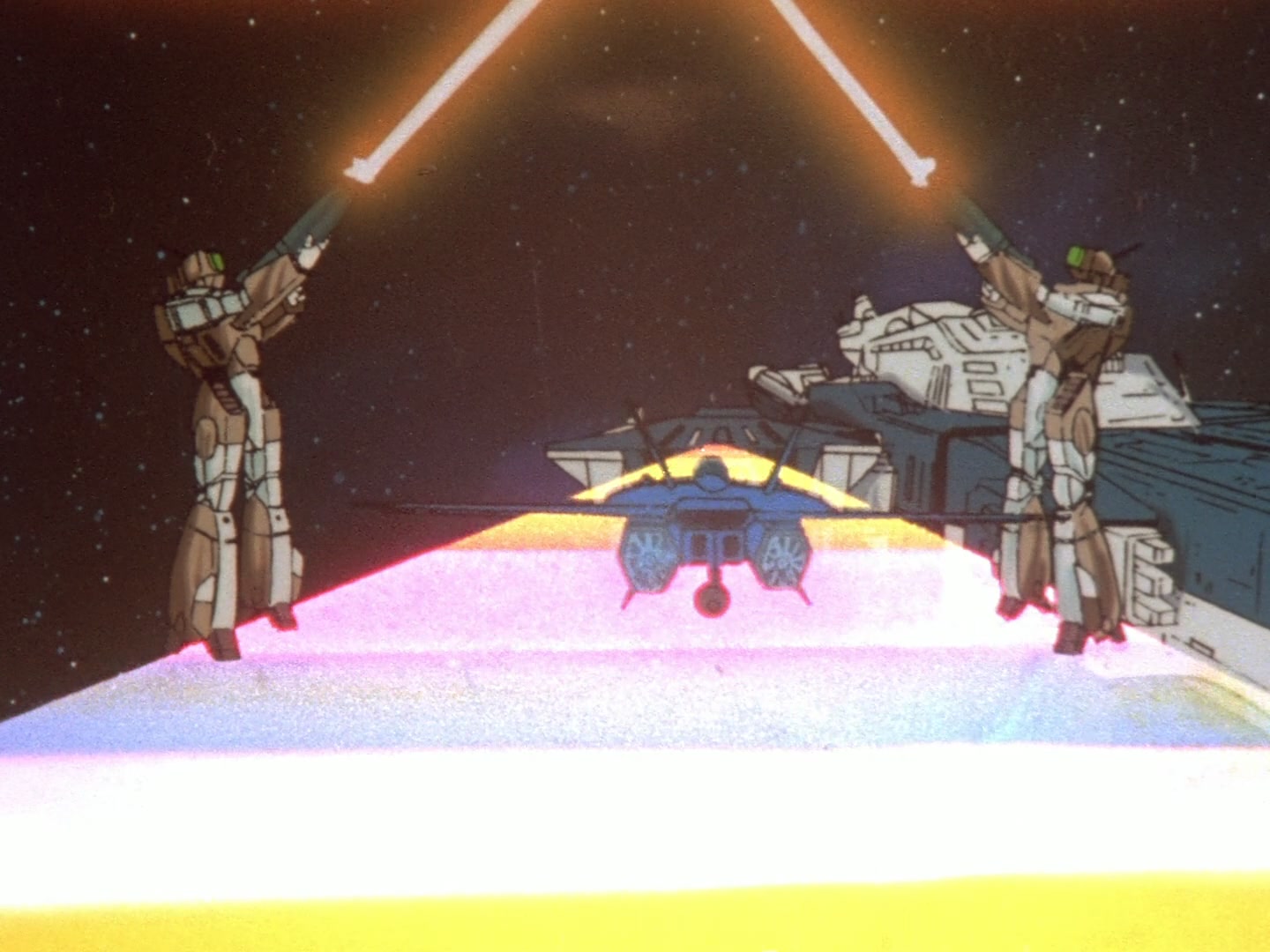 Super Dimension Fortress Macross Ep 25: Virgin Road @ 08:29