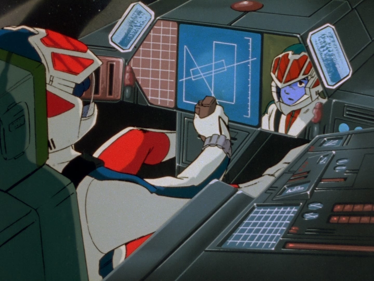 Super Dimension Fortress Macross Ep 26: Messenger @ 04:09
