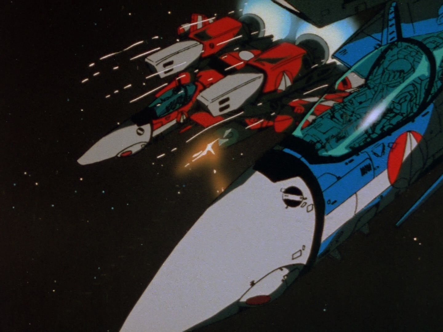 Super Dimension Fortress Macross Ep 27: Love Drifts Away @ 13:58