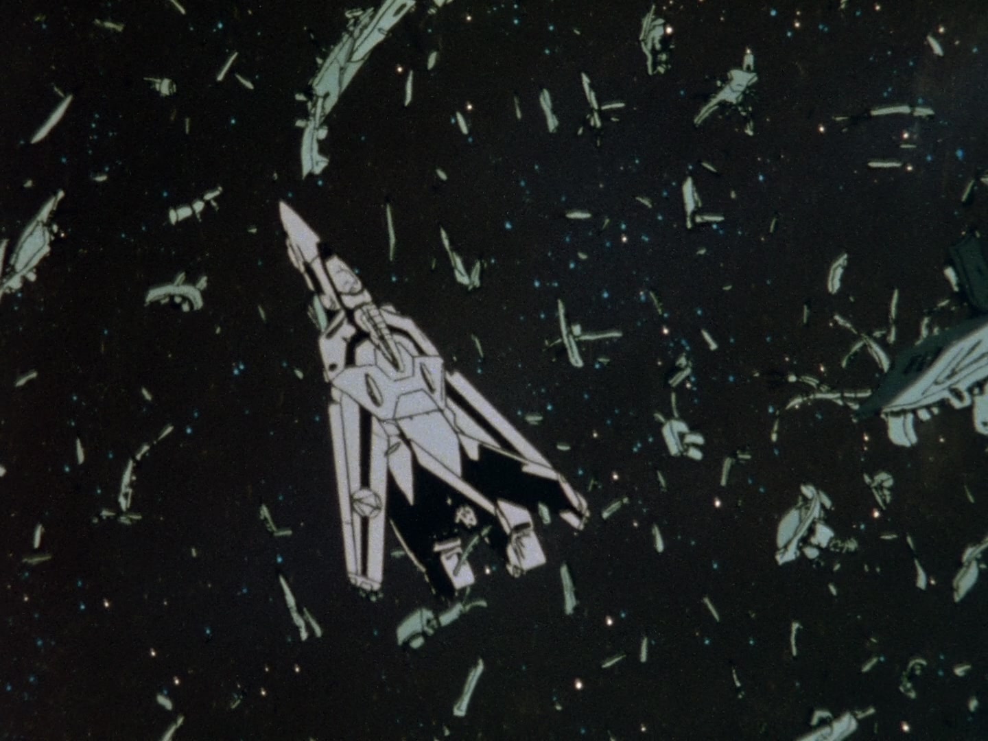 Super Dimension Fortress Macross Ep 27: Love Drifts Away @ 15:39