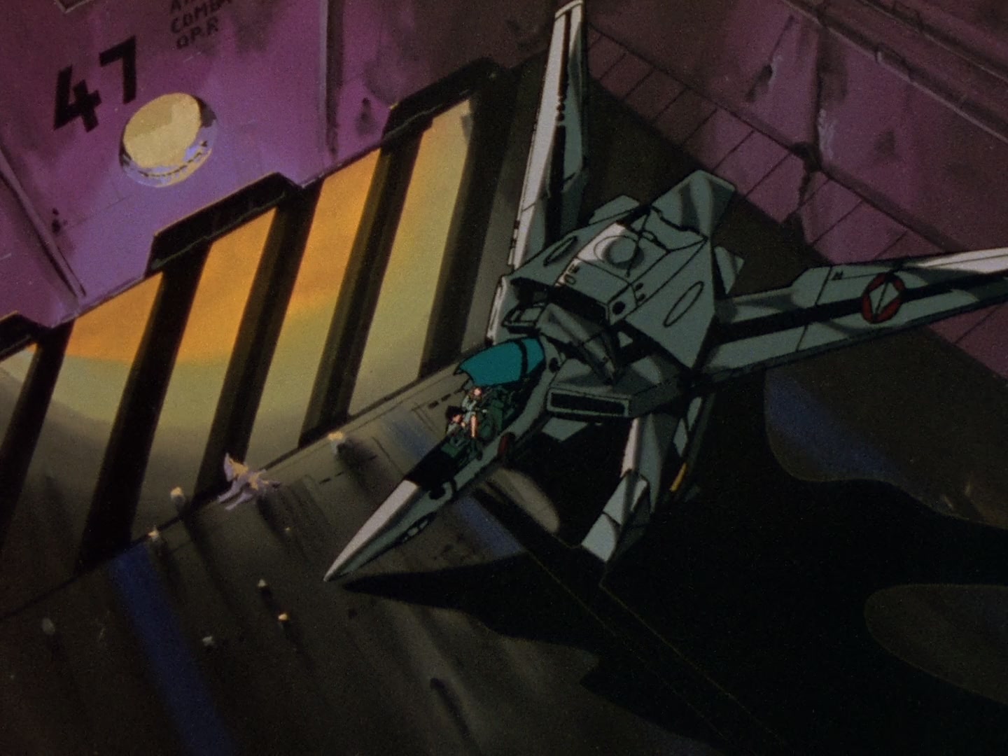 Super Dimension Fortress Macross Ep 27: Love Drifts Away @ 19:01