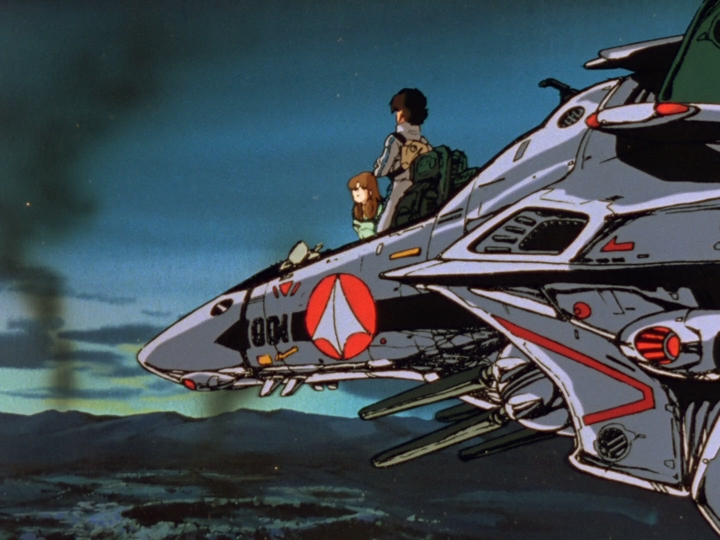 Super Dimension Fortress Macross Ep 27: Love Drifts Away @ 21:56