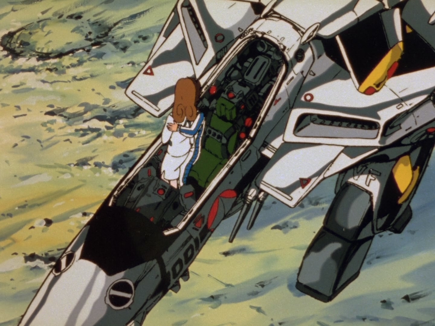 Super Dimension Fortress Macross Ep 27: Love Drifts Away @ 22:54