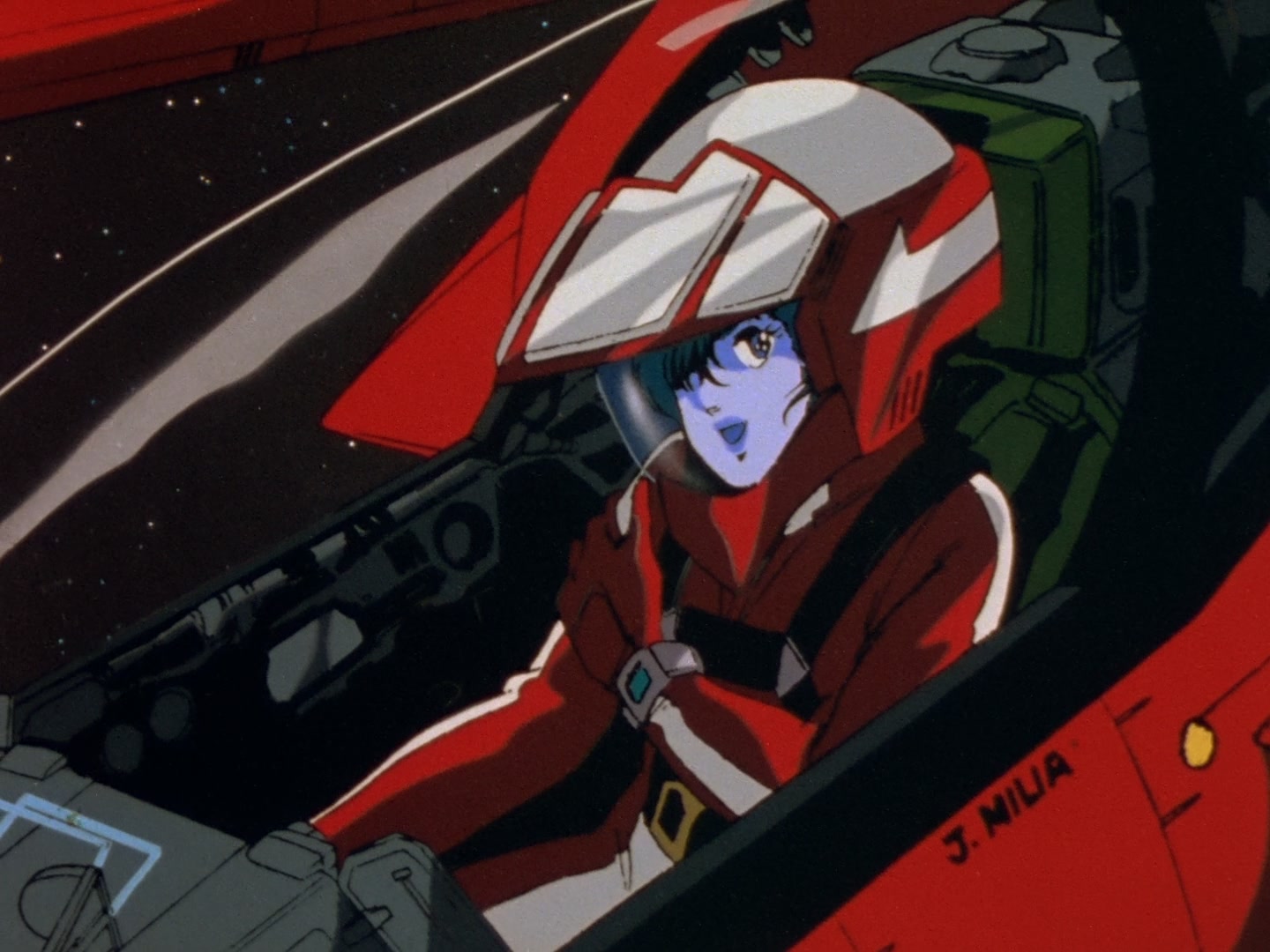 Super Dimension Fortress Macross Ep 29: Lonely Song @ 23:43
