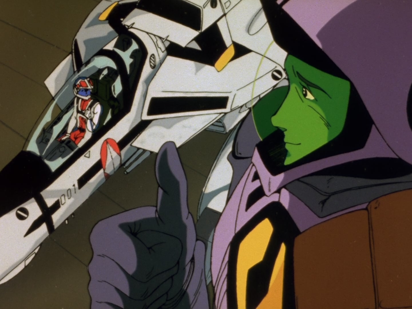 Super Dimension Fortress Macross Ep 30: Viva Maria @ 03:25