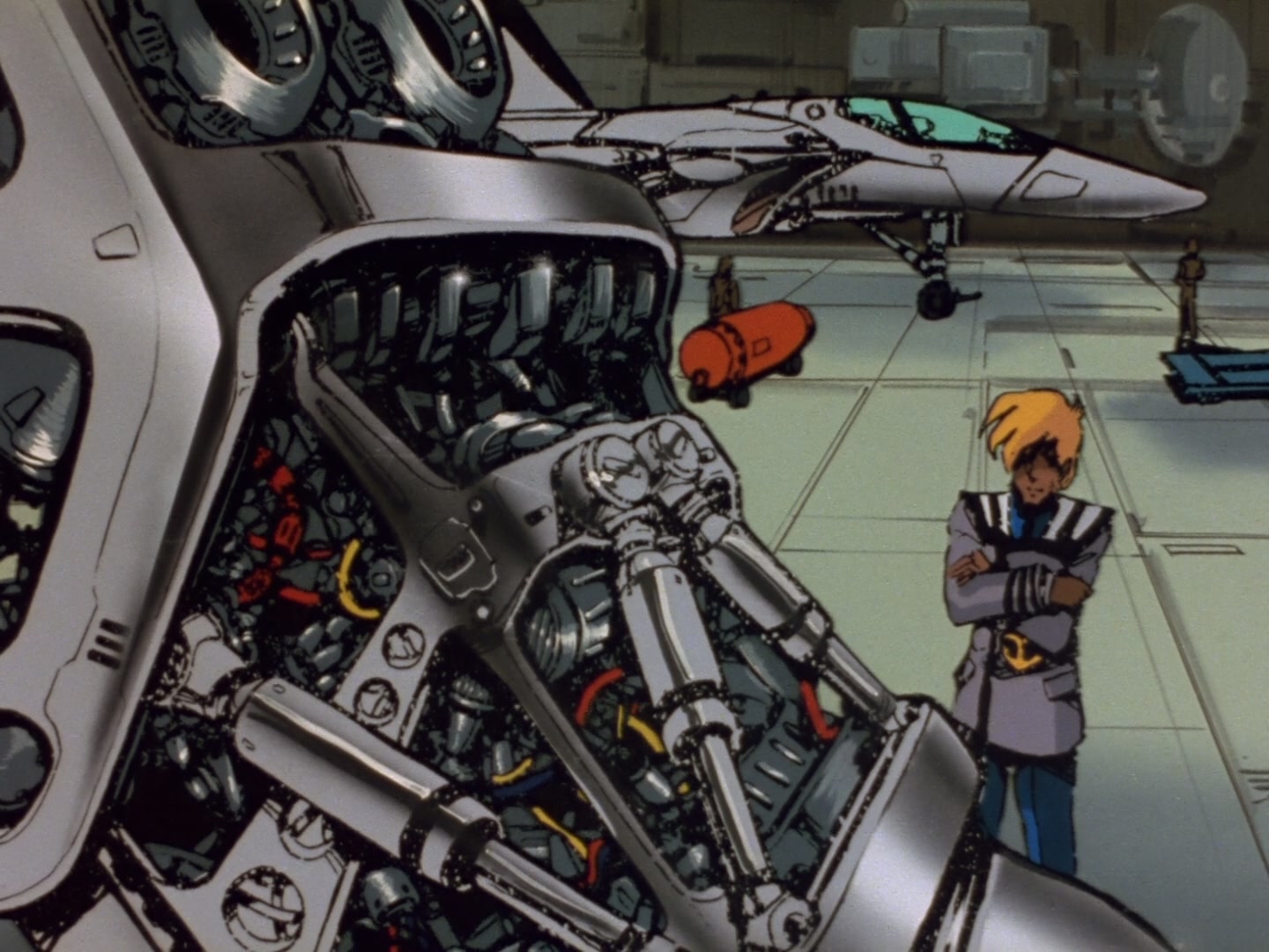 Super Dimension Fortress Macross Ep 33: Rainy Night @ 14:52