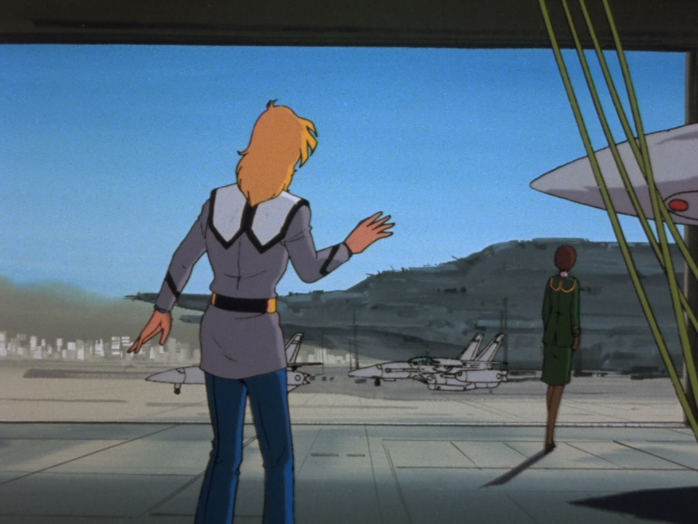 Super Dimension Fortress Macross Ep 33: Rainy Night @ 15:33