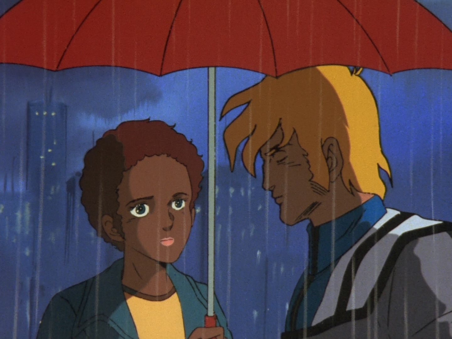 Super Dimension Fortress Macross Ep 33: Rainy Night @ 18:16