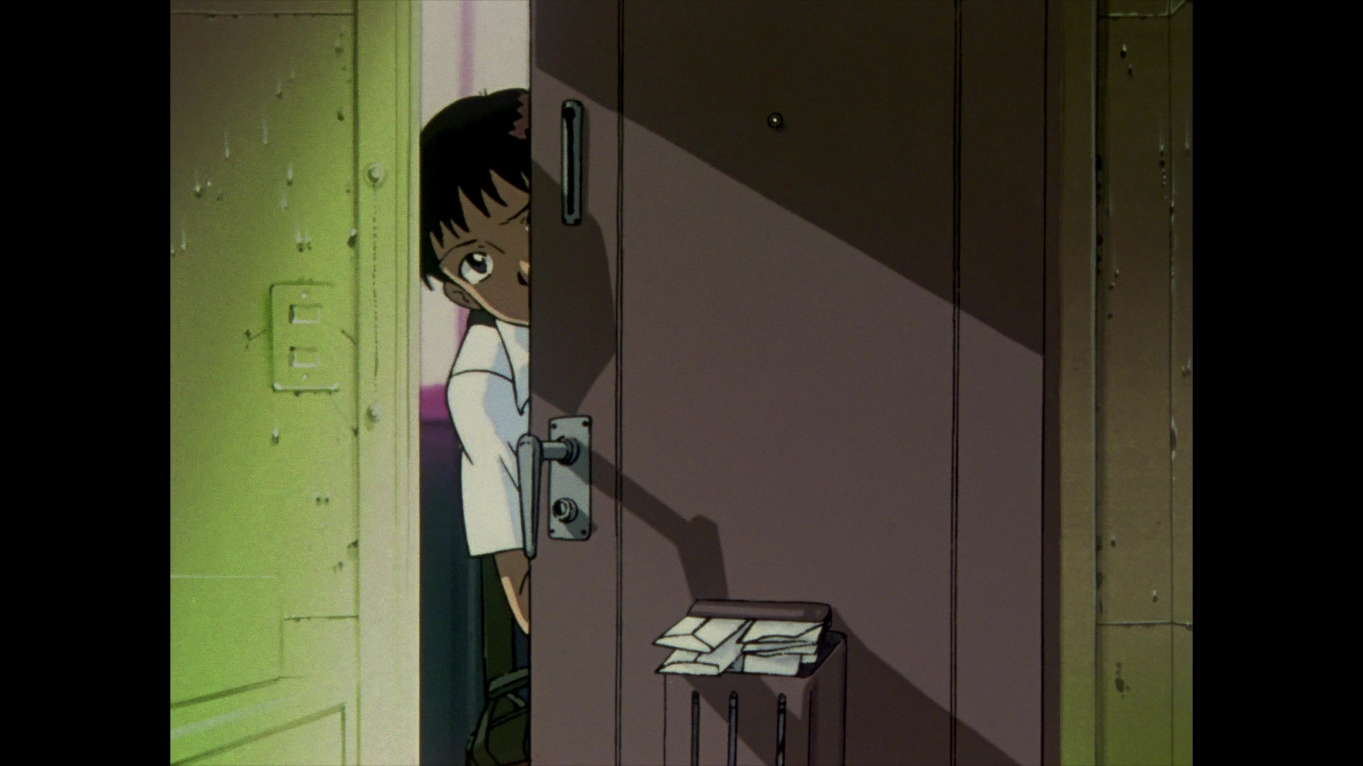 Neon Genesis Evangelion Ep 5: Rei I @ 13:42
