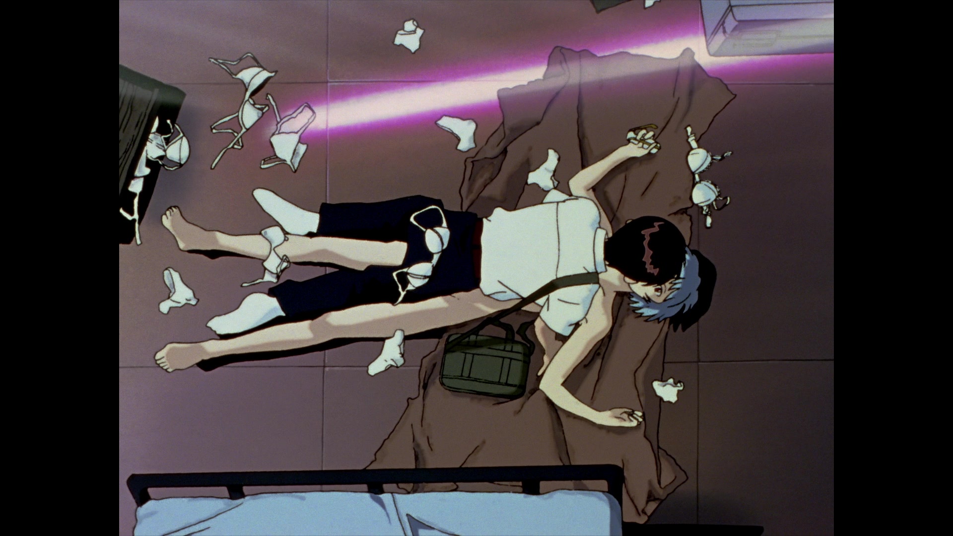 Neon Genesis Evangelion Ep 5: Rei I @ 15:27