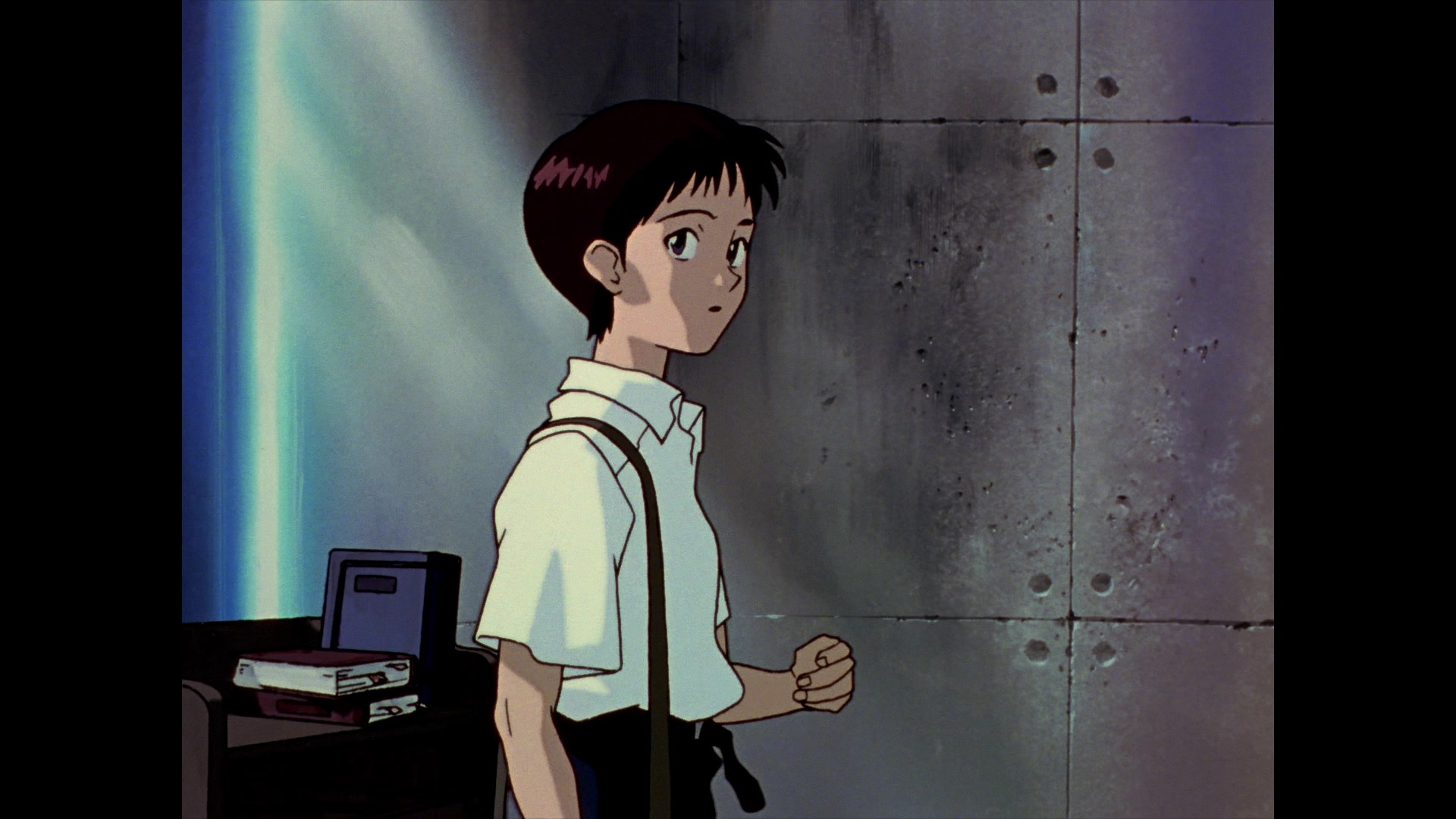 Neon Genesis Evangelion Ep 5: Rei I @ 16:42