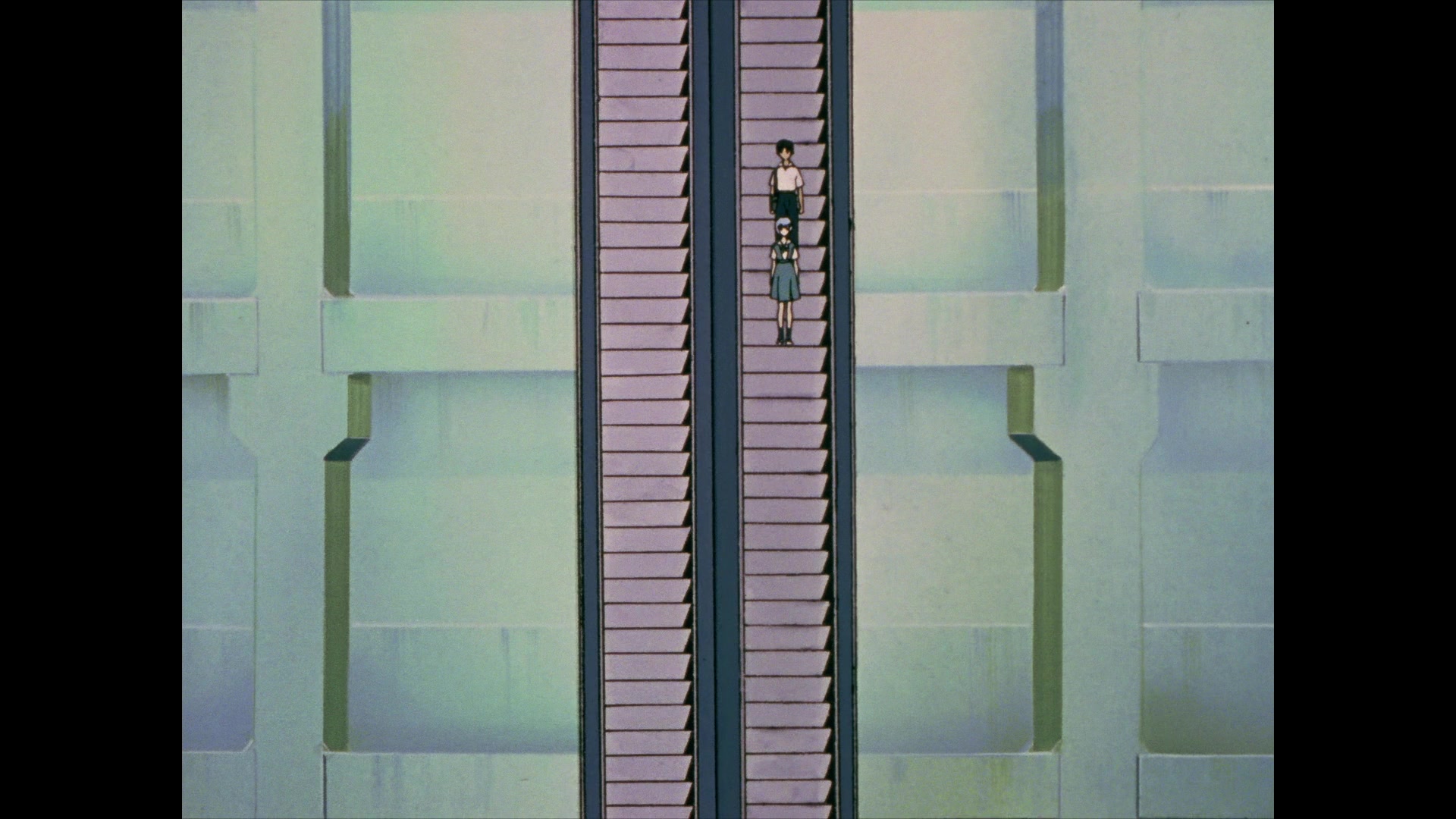Neon Genesis Evangelion Ep 5: Rei I @ 17:35