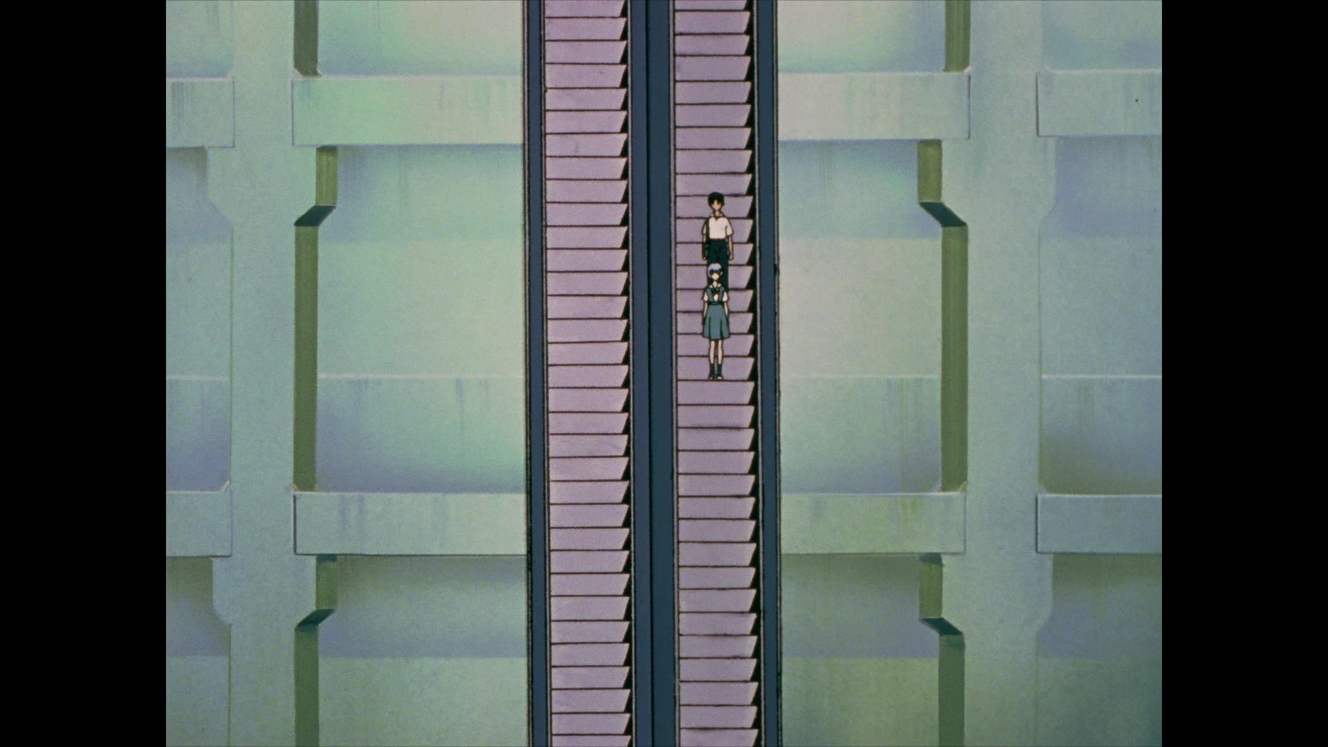 Neon Genesis Evangelion Ep 5: Rei I @ 17:42
