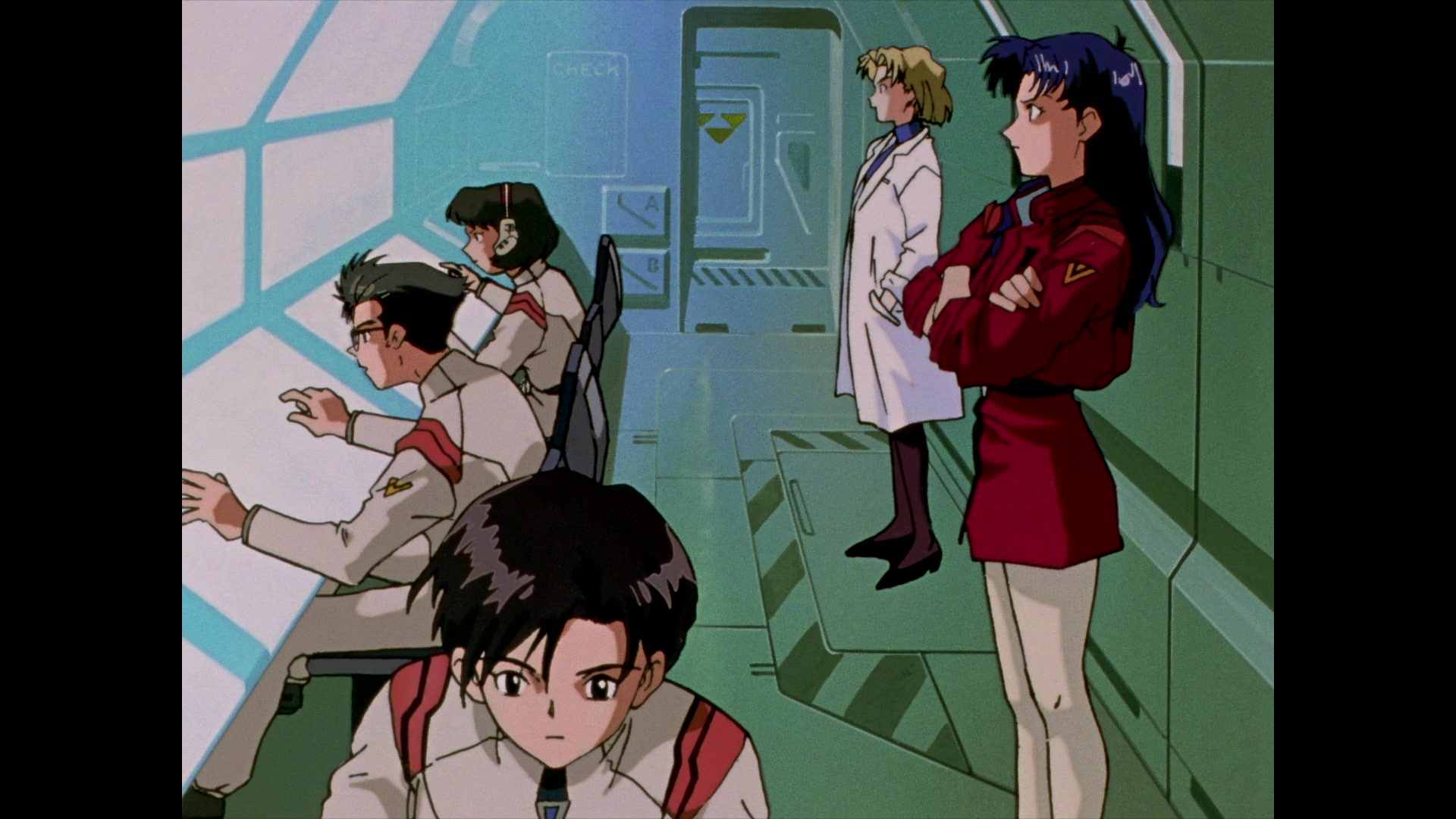 Neon Genesis Evangelion Ep 6: Rei II @ 17:29