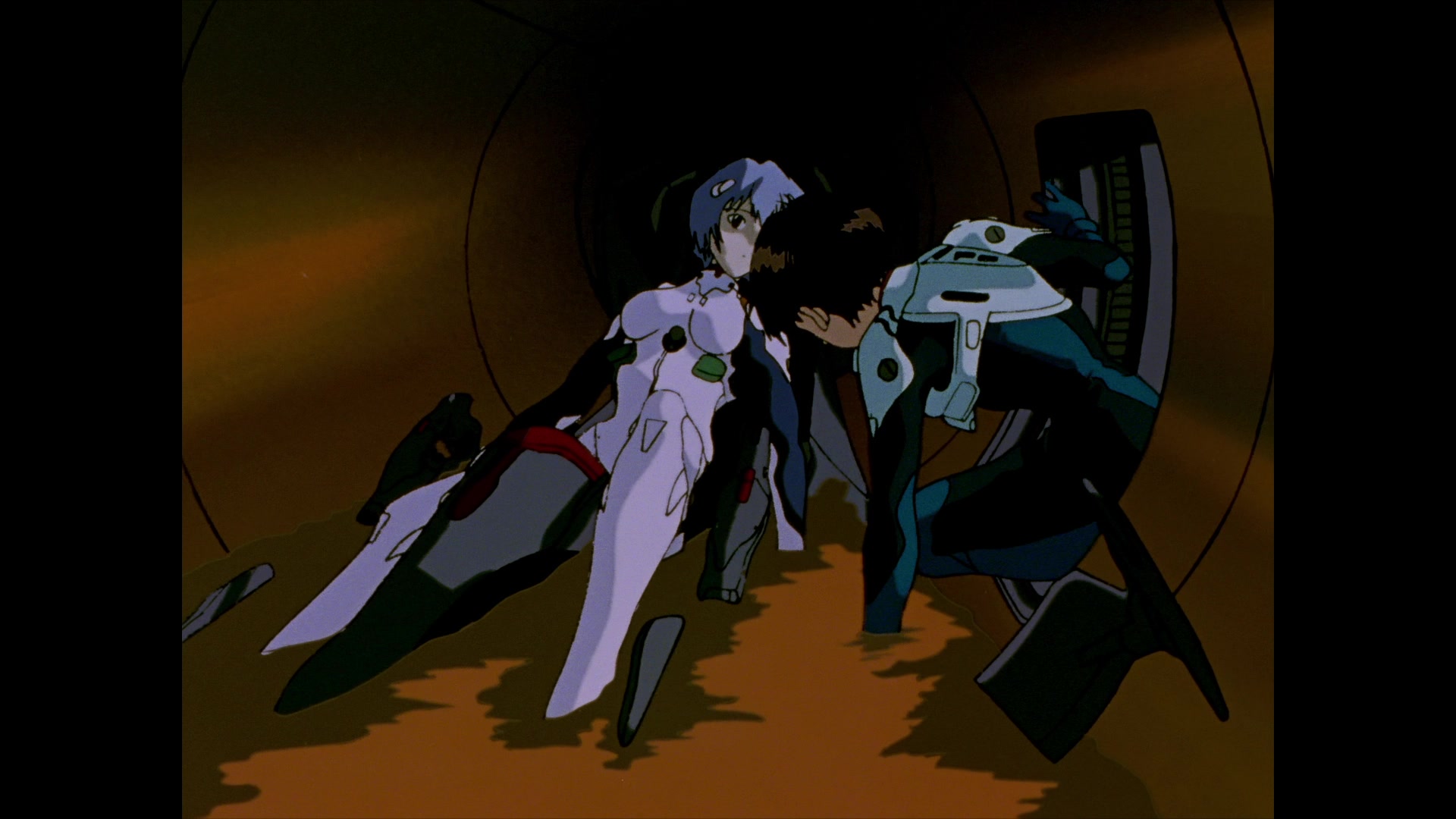 Neon Genesis Evangelion Ep 6: Rei II @ 21:19