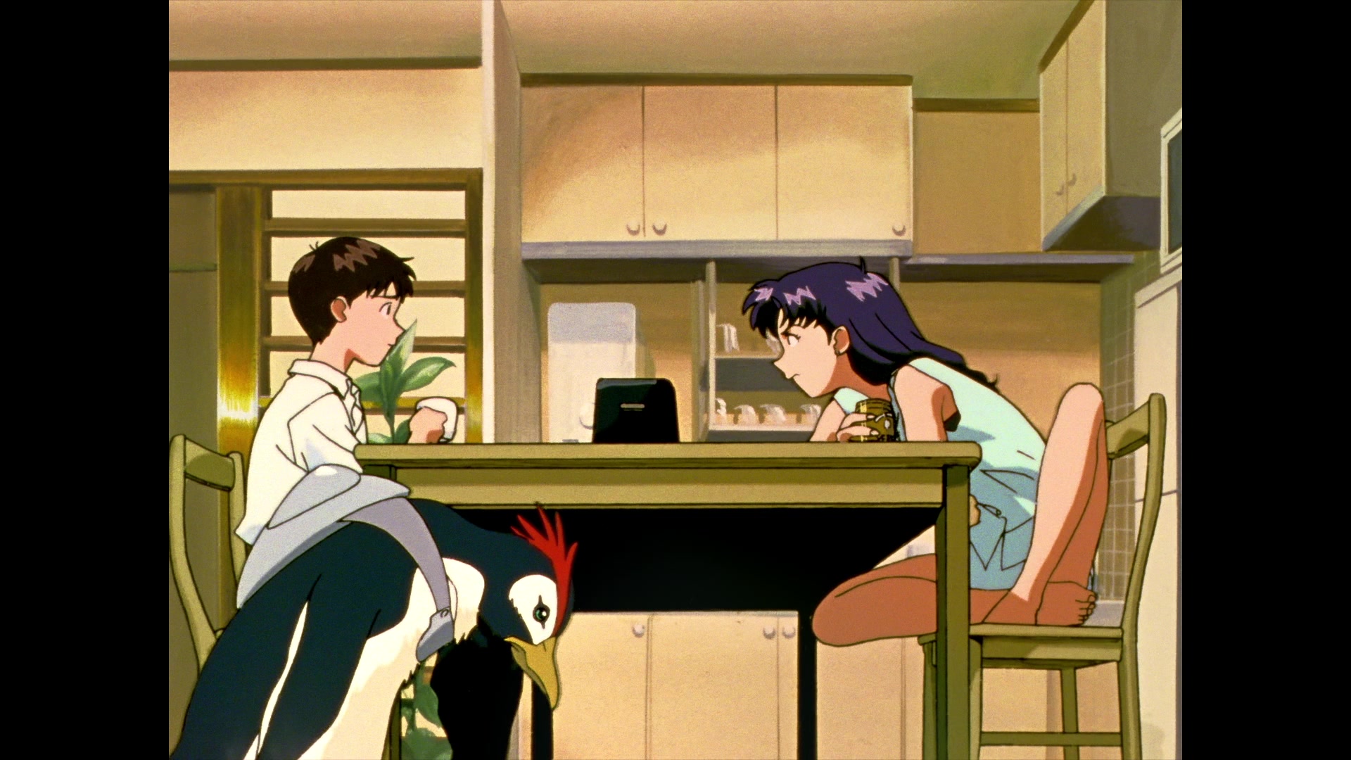 Neon Genesis Evangelion Ep 7: A Human Work @ 02:38