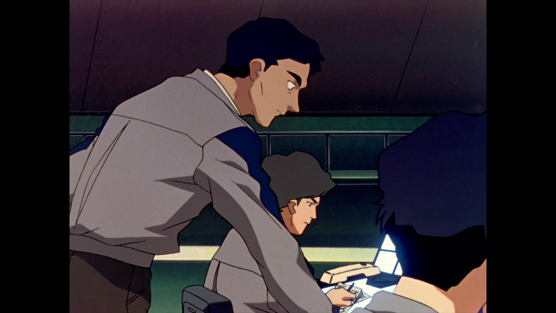 Neon Genesis Evangelion Ep 7: A Human Work @ 12:59