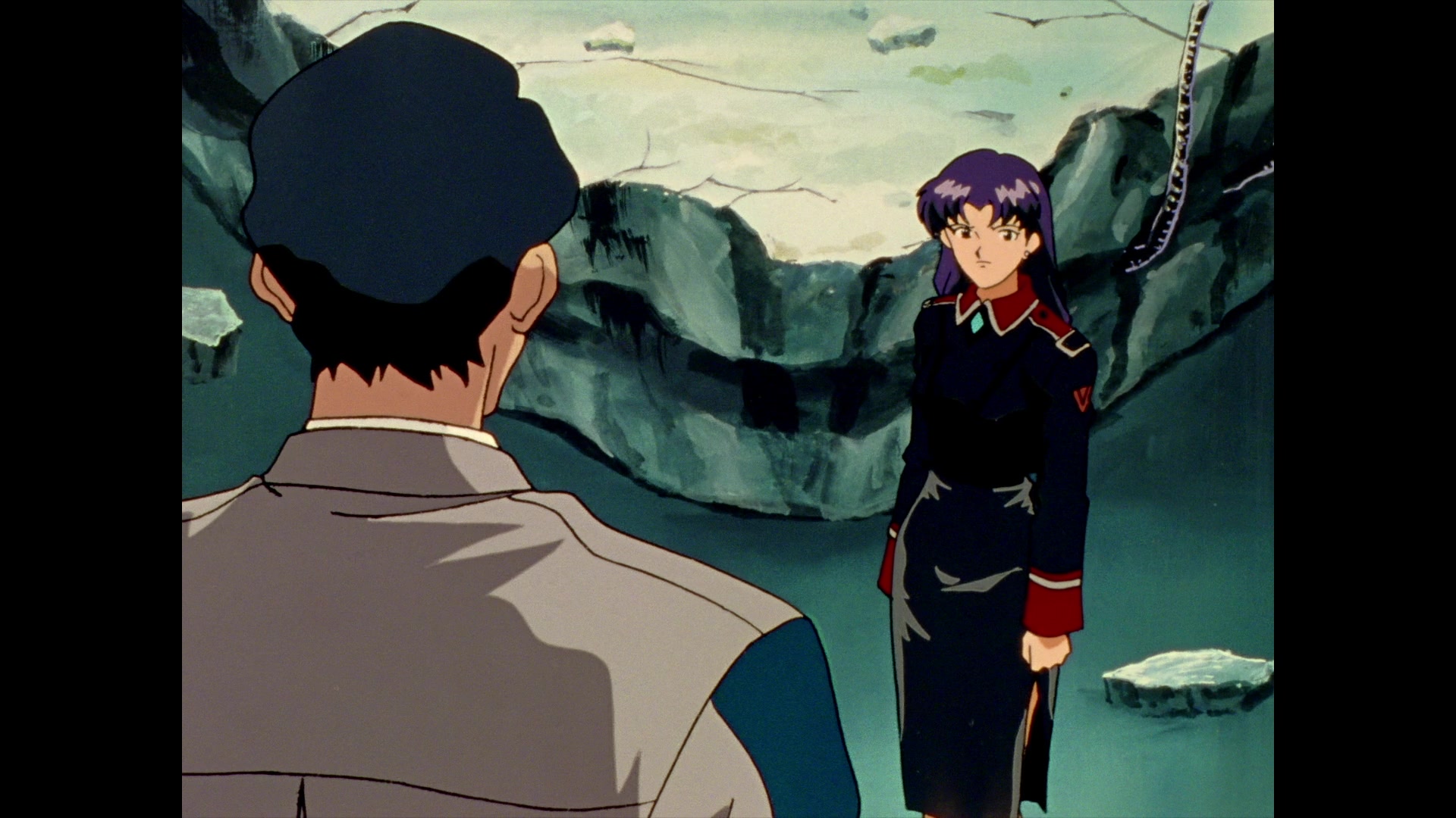 Neon Genesis Evangelion Ep 7: A Human Work @ 15:14