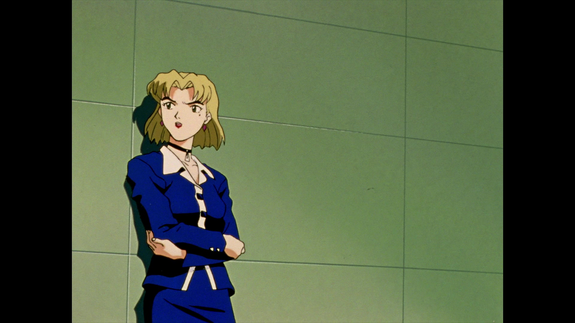 Neon Genesis Evangelion Ep 7: A Human Work @ 15:28