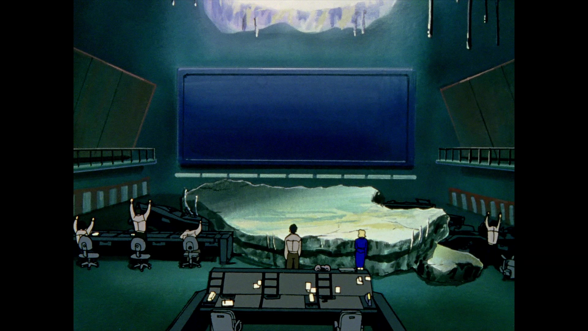 Neon Genesis Evangelion Ep 7: A Human Work @ 20:05