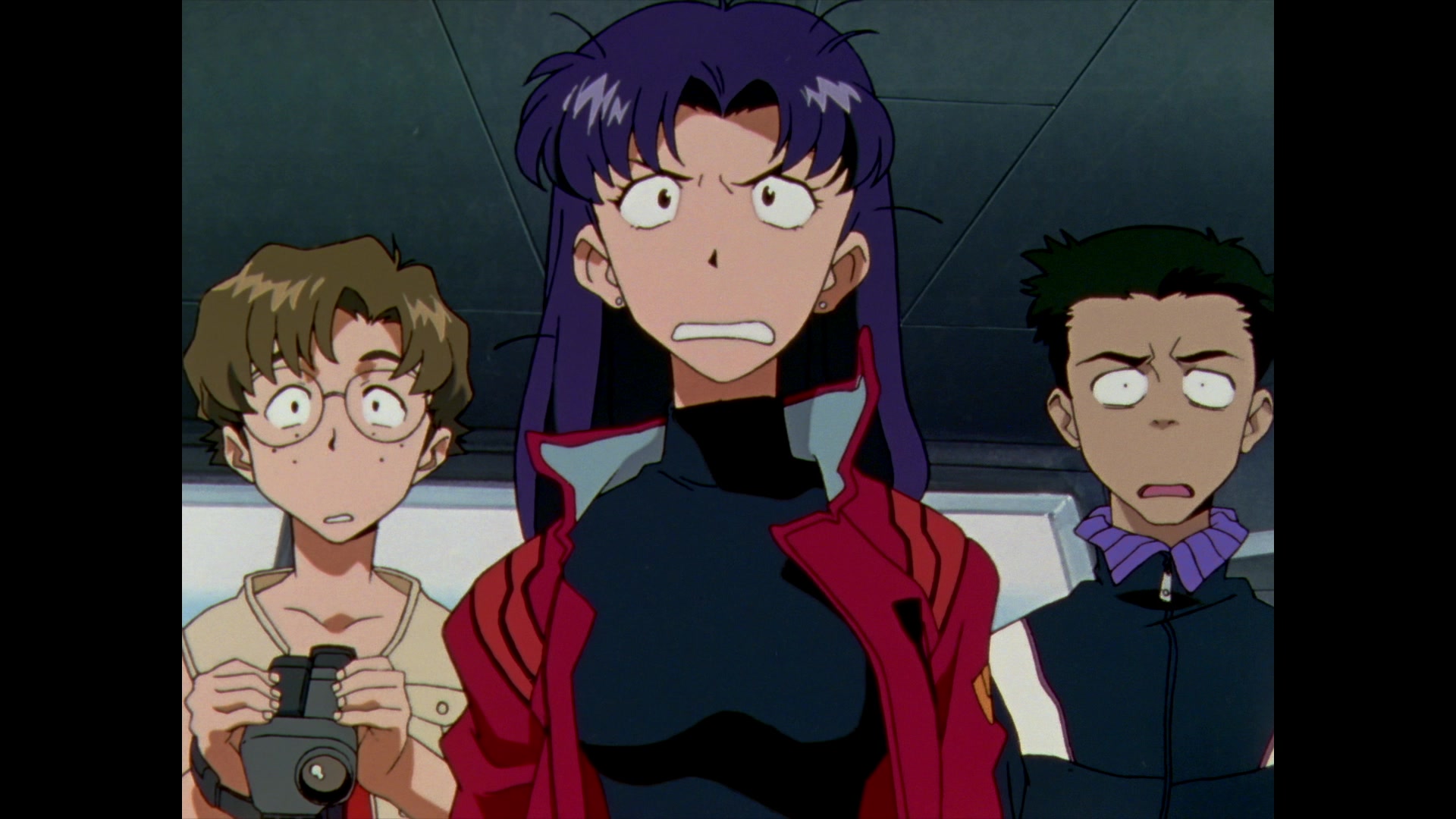 Neon Genesis Evangelion Ep 8: Asuka Strikes! @ 16:36