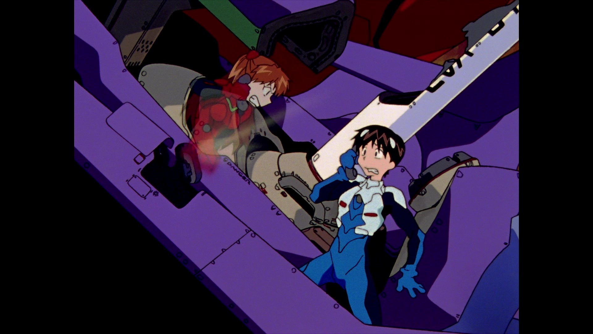 Neon Genesis Evangelion Ep 9: Both of You, Dance Like You Want to Win! @ 21:45