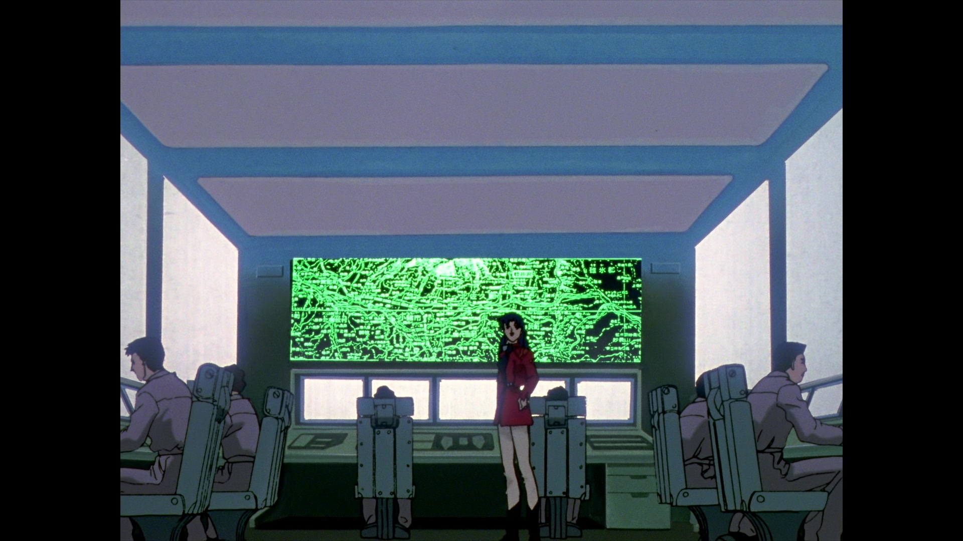 Neon Genesis Evangelion Ep 10: Magmadiver @ 08:09
