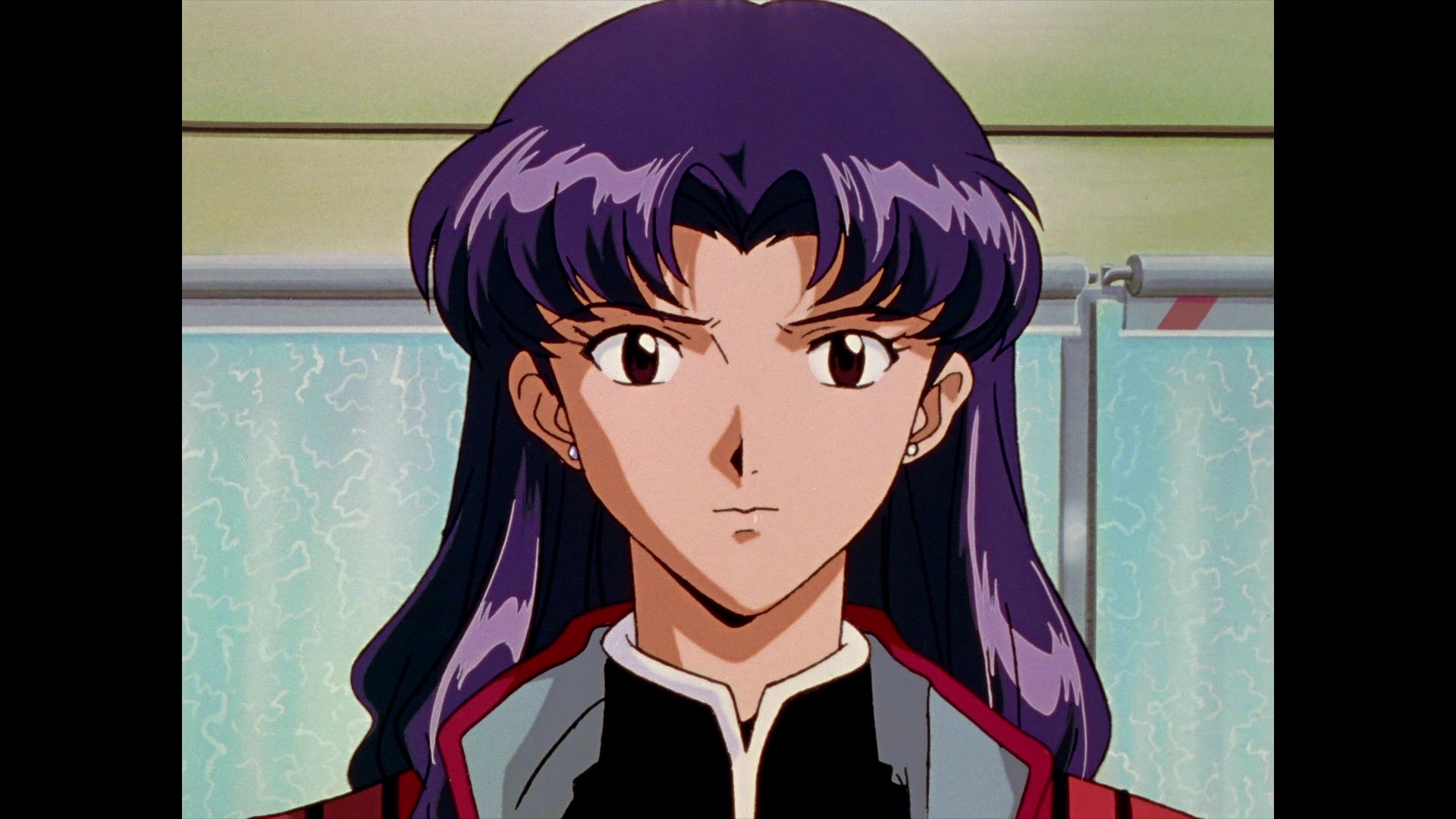 Neon Genesis Evangelion Ep 12: She said, "Don't make others suffer for your personal hatred." @ 03:32