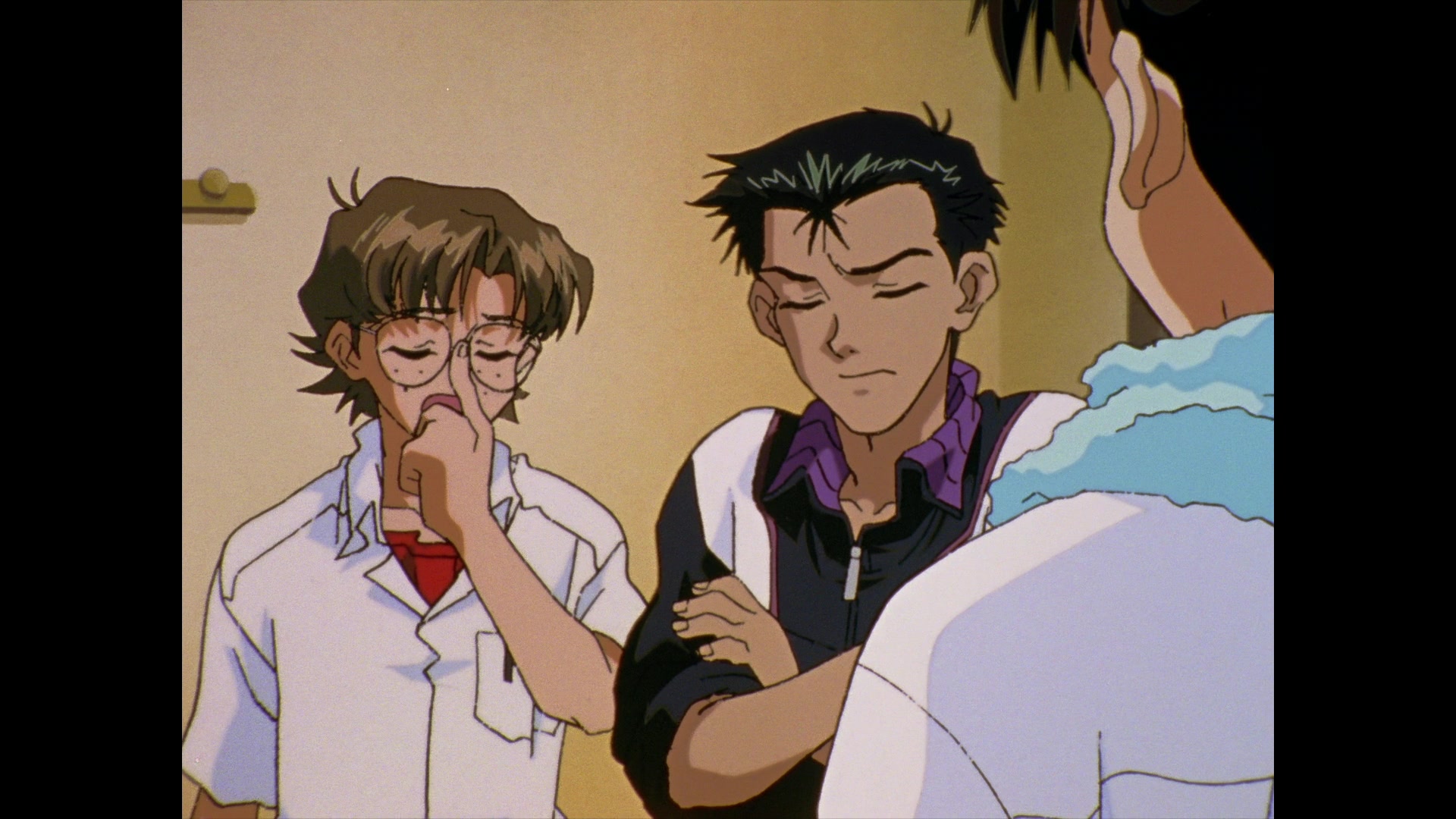 Neon Genesis Evangelion Ep 12: She said, "Don't make others suffer for your personal hatred." @ 04:26