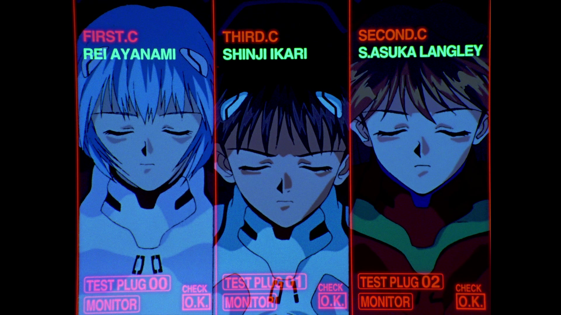 Neon Genesis Evangelion Ep 12: She said, "Don't make others suffer for your personal hatred." @ 04:59