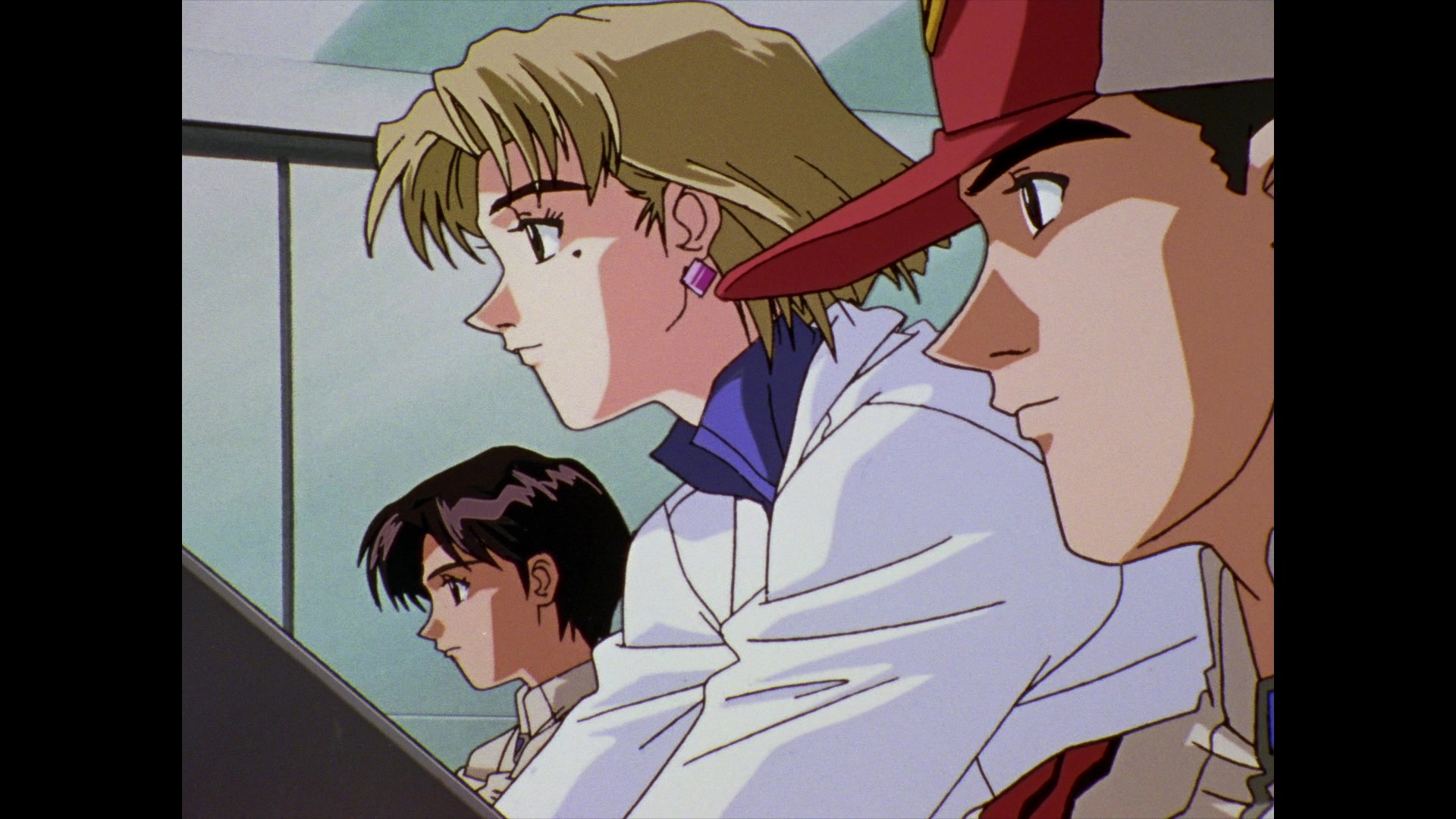 Neon Genesis Evangelion Ep 12: She said, "Don't make others suffer for your personal hatred." @ 05:13