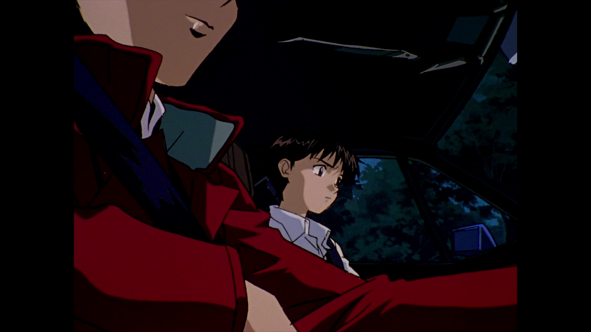 Neon Genesis Evangelion Ep 12: She said, "Don't make others suffer for your personal hatred." @ 05:53