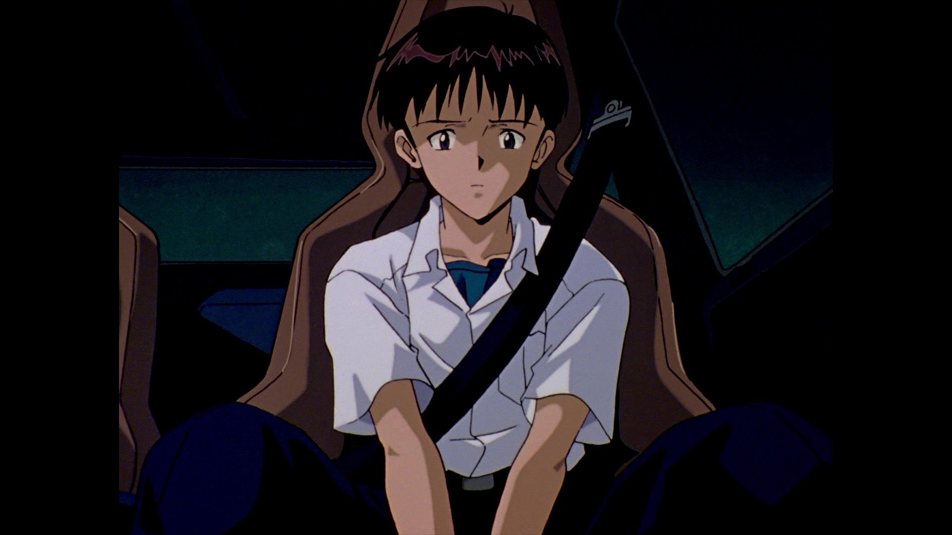 Neon Genesis Evangelion Ep 12: She said, "Don't make others suffer for your personal hatred." @ 06:14