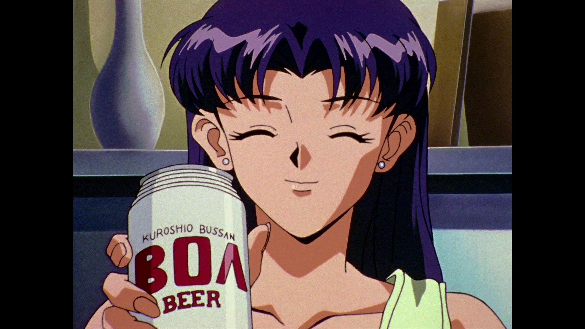 Neon Genesis Evangelion Ep 12: She said, "Don't make others suffer for your personal hatred." @ 06:34