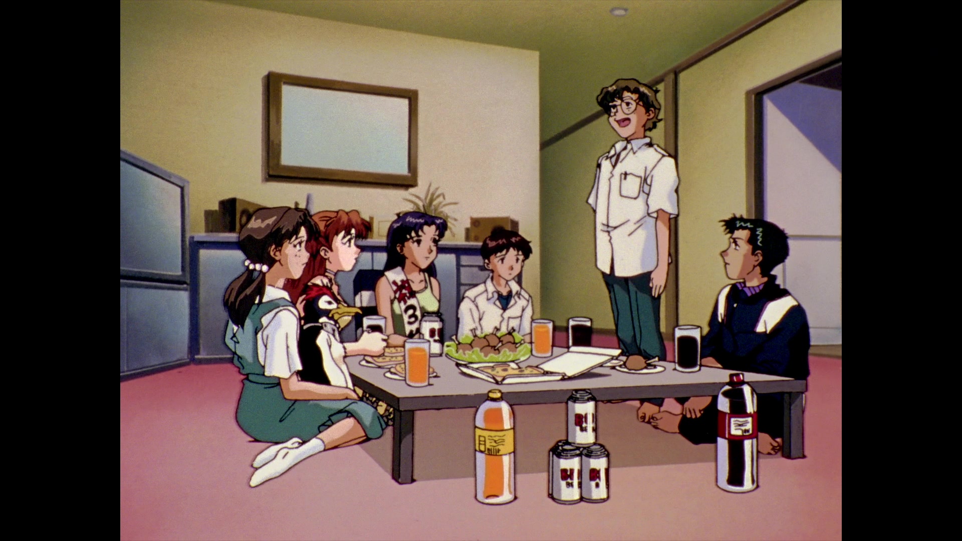 Neon Genesis Evangelion Ep 12: She said, "Don't make others suffer for your personal hatred." @ 06:41