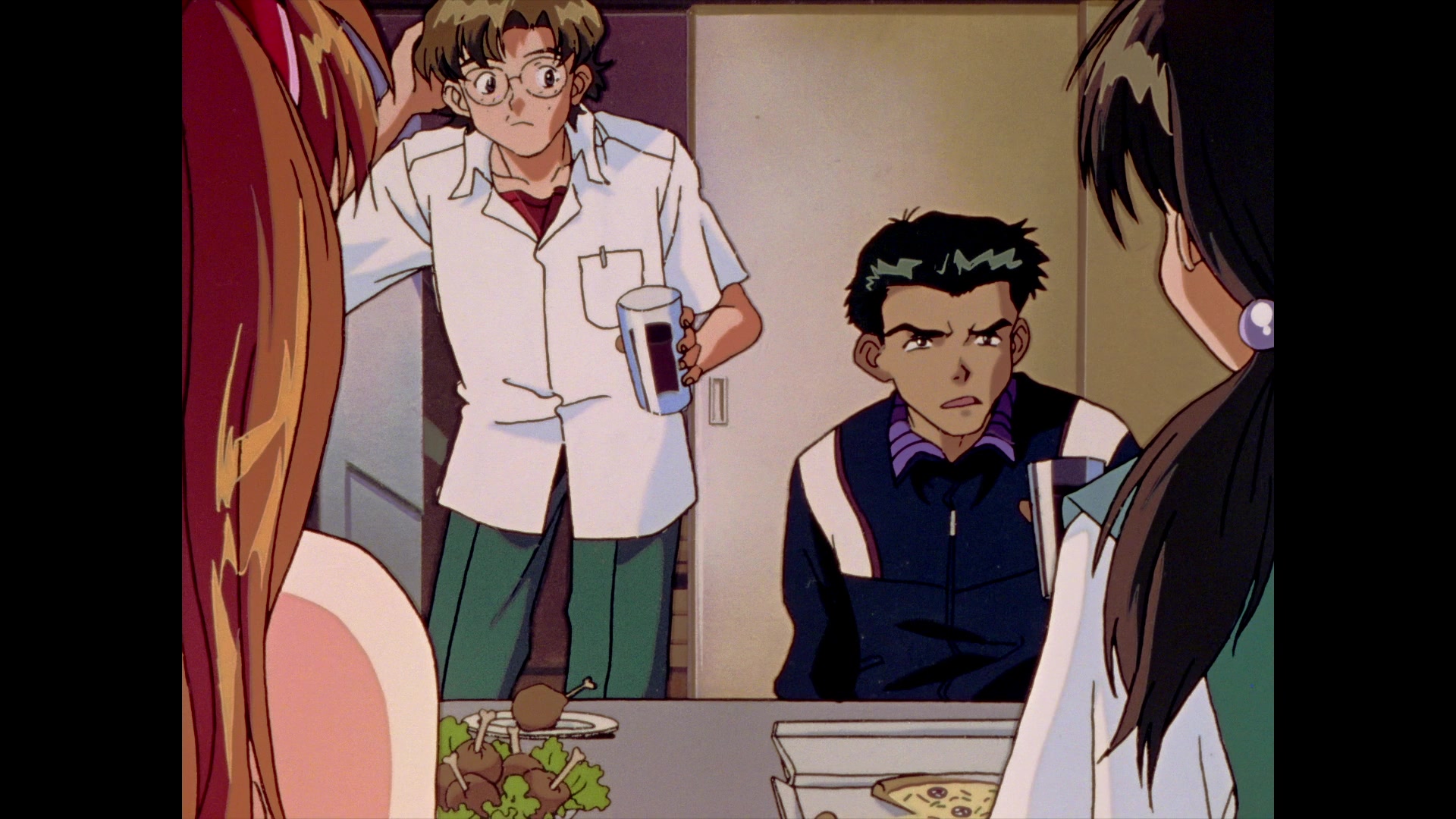 Neon Genesis Evangelion Ep 12: She said, "Don't make others suffer for your personal hatred." @ 06:54