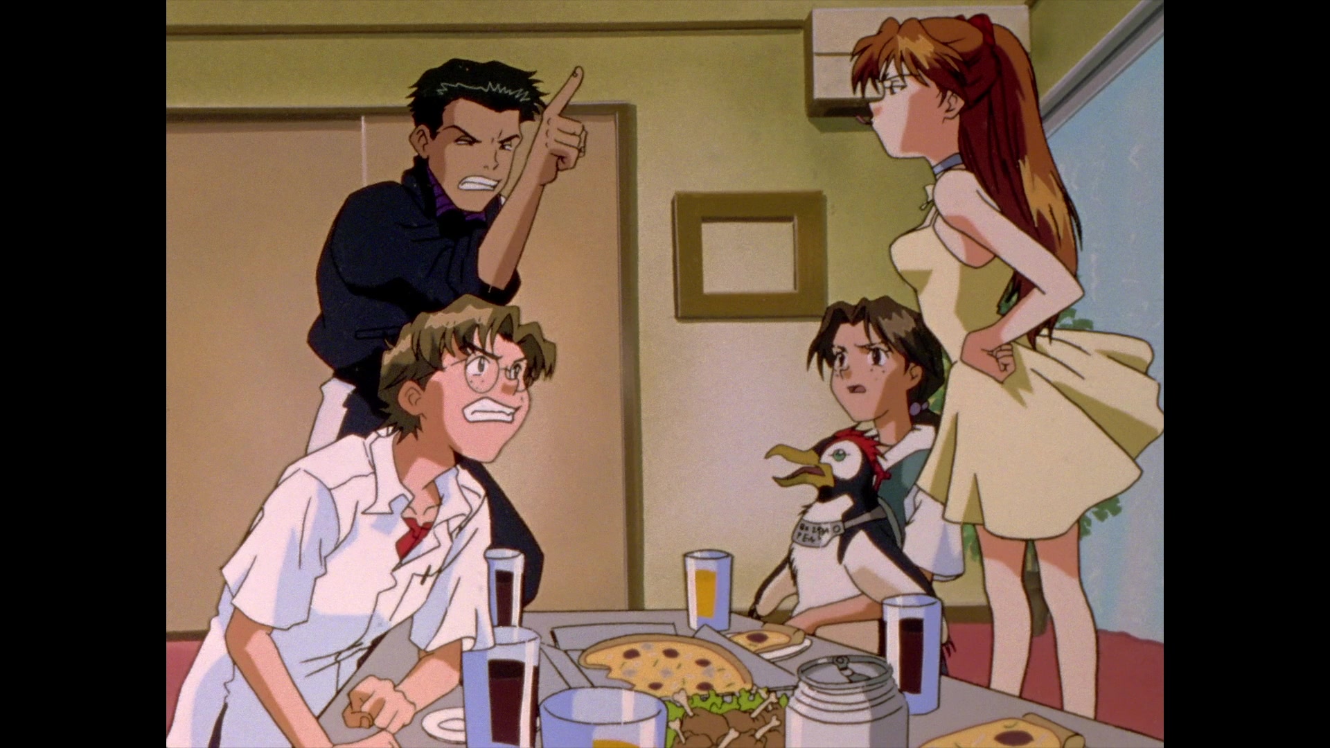 Neon Genesis Evangelion Ep 12: She said, "Don't make others suffer for your personal hatred." @ 07:28