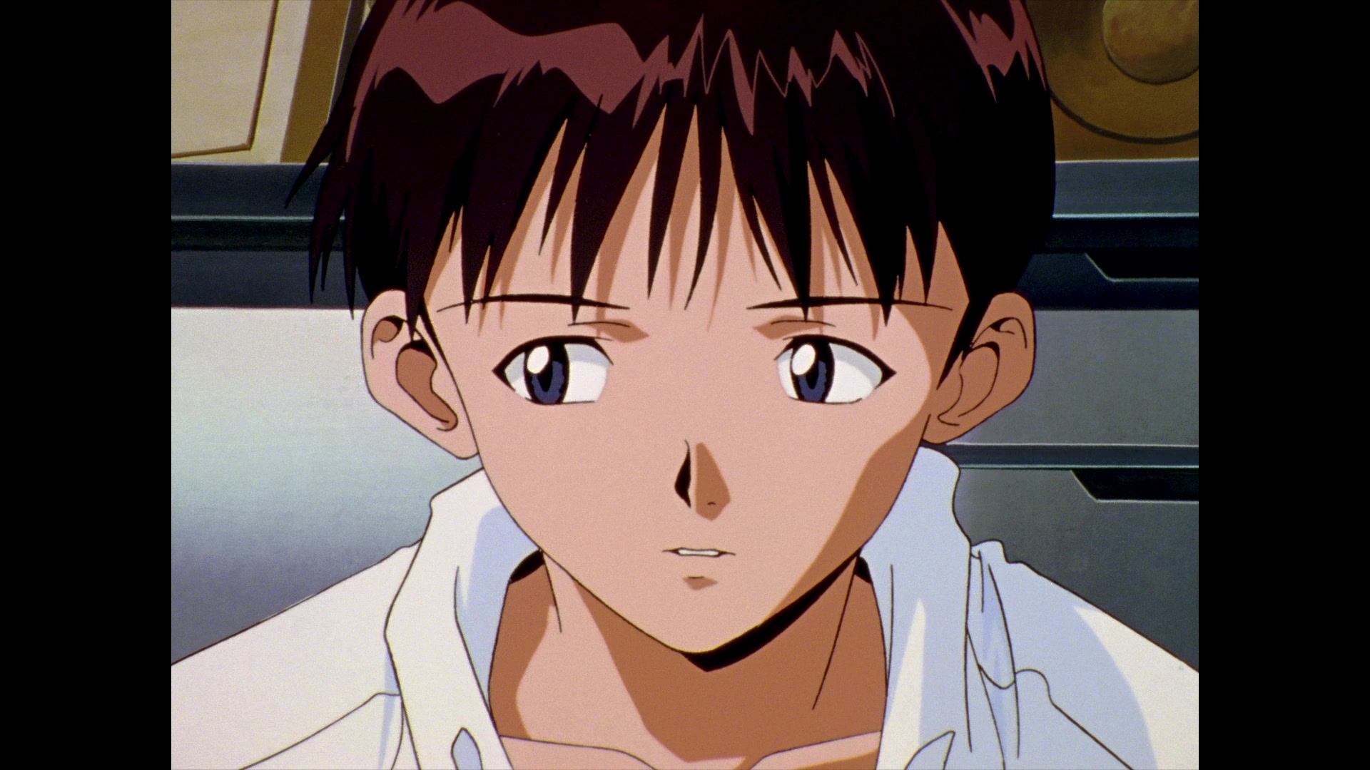Neon Genesis Evangelion Ep 12: She said, "Don't make others suffer for your personal hatred." @ 07:35