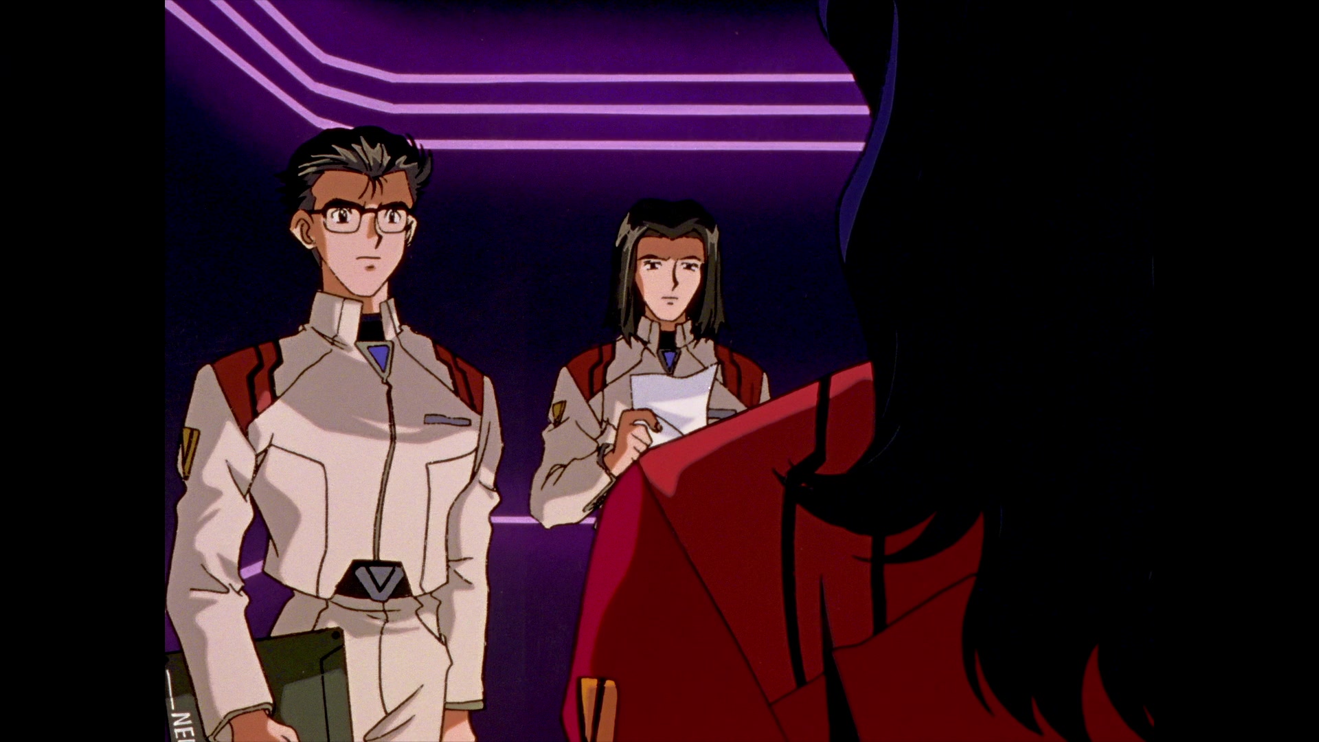 Neon Genesis Evangelion Ep 12: She said, "Don't make others suffer for your personal hatred." @ 11:11