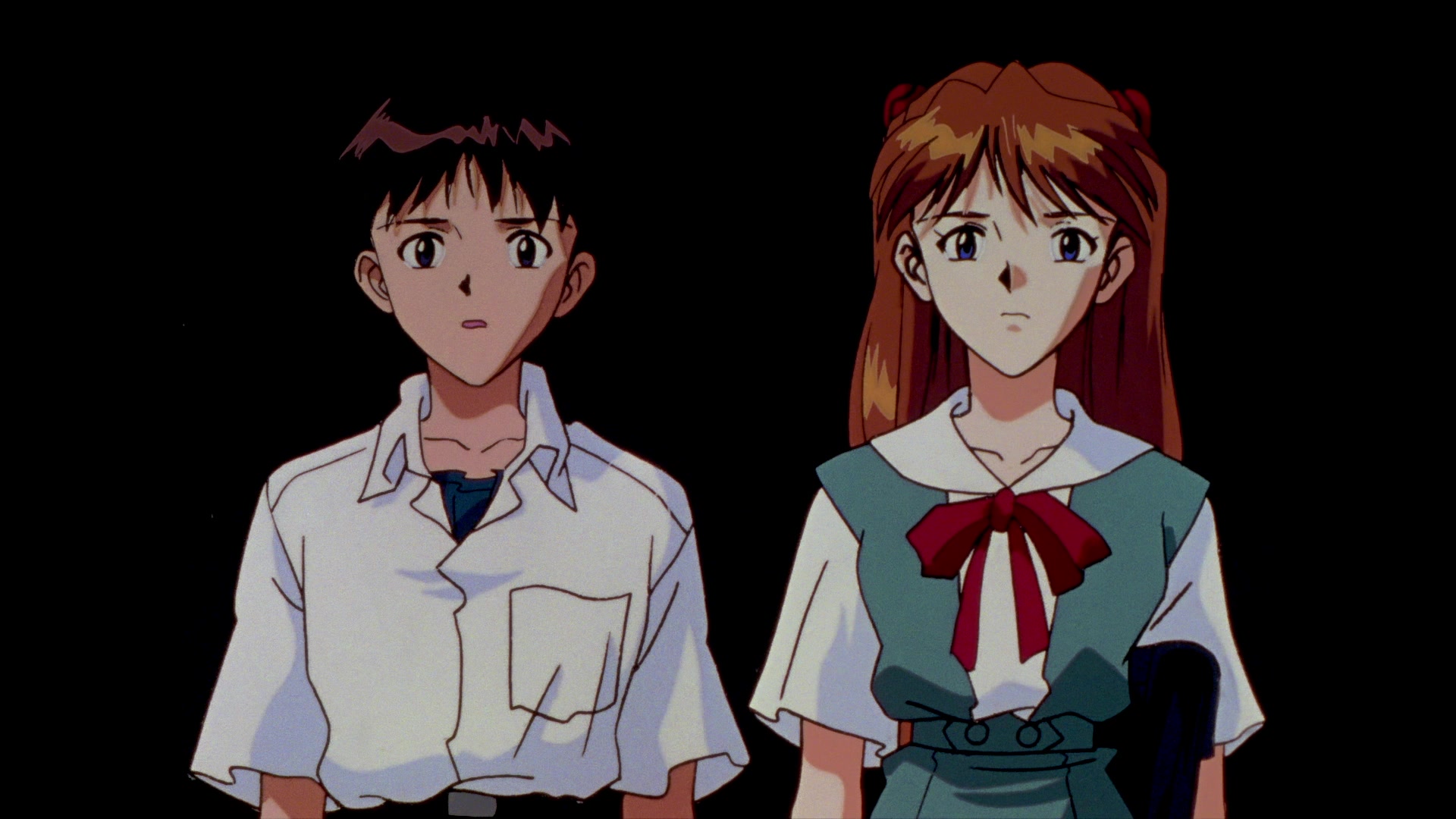 Neon Genesis Evangelion Ep 12: She said, "Don't make others suffer for your personal hatred." @ 13:53