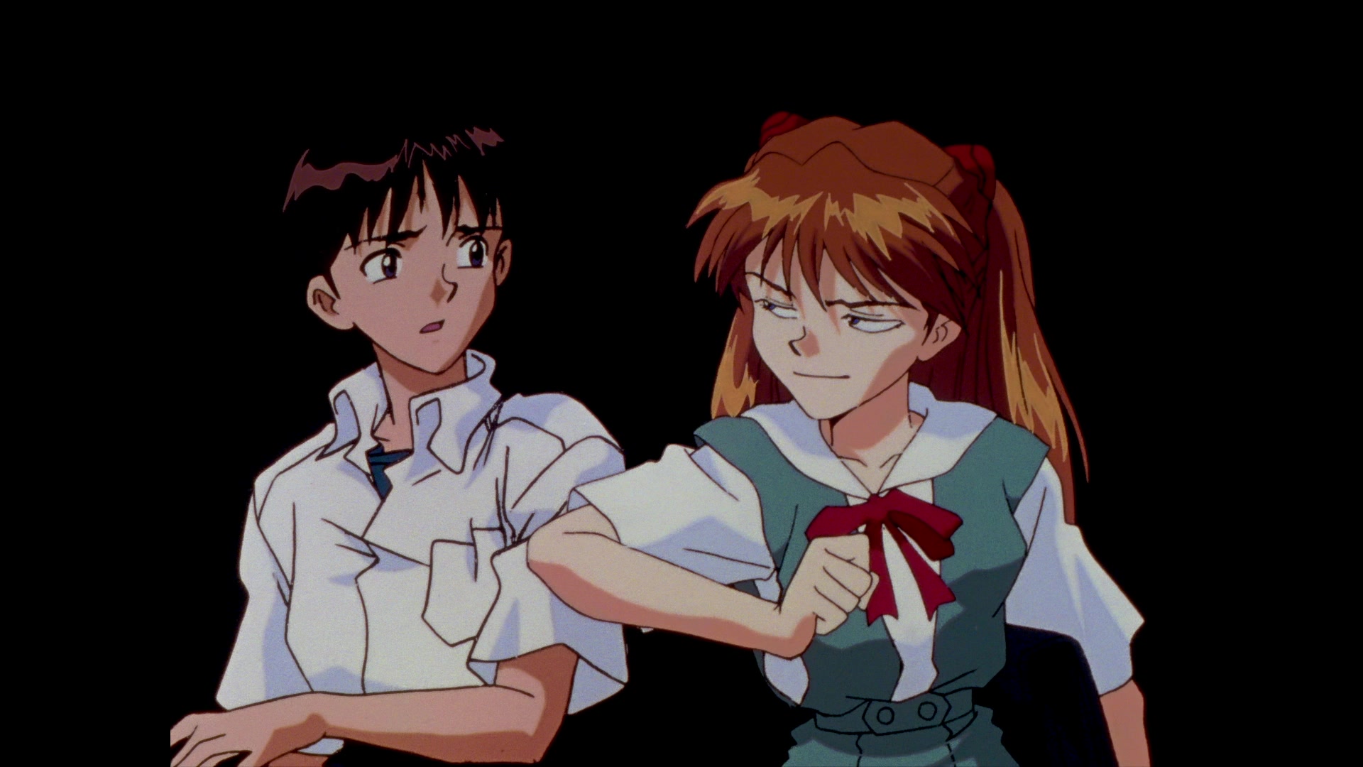 Neon Genesis Evangelion Ep 12: She said, "Don't make others suffer for your personal hatred." @ 14:07