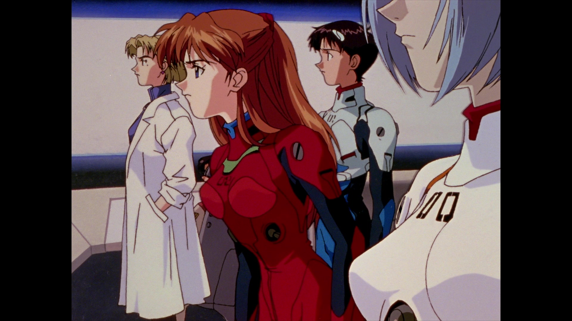 Neon Genesis Evangelion Ep 12: She said, "Don't make others suffer for your personal hatred." @ 14:47