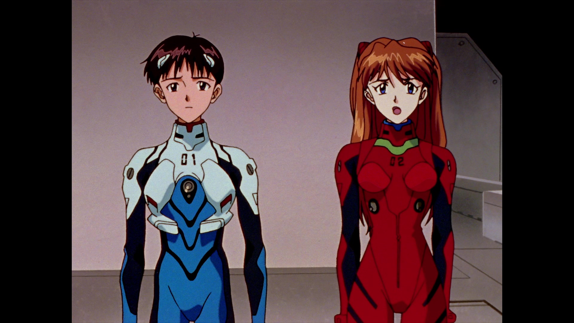 Neon Genesis Evangelion Ep 12: She said, "Don't make others suffer for your personal hatred." @ 15:07