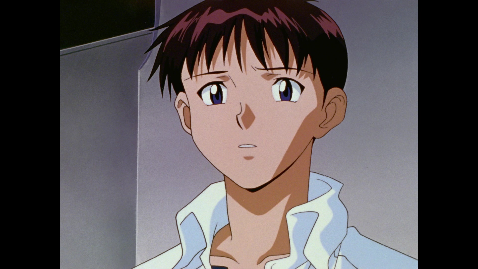 Neon Genesis Evangelion Ep 12: She said, "Don't make others suffer for your personal hatred." @ 20:45
