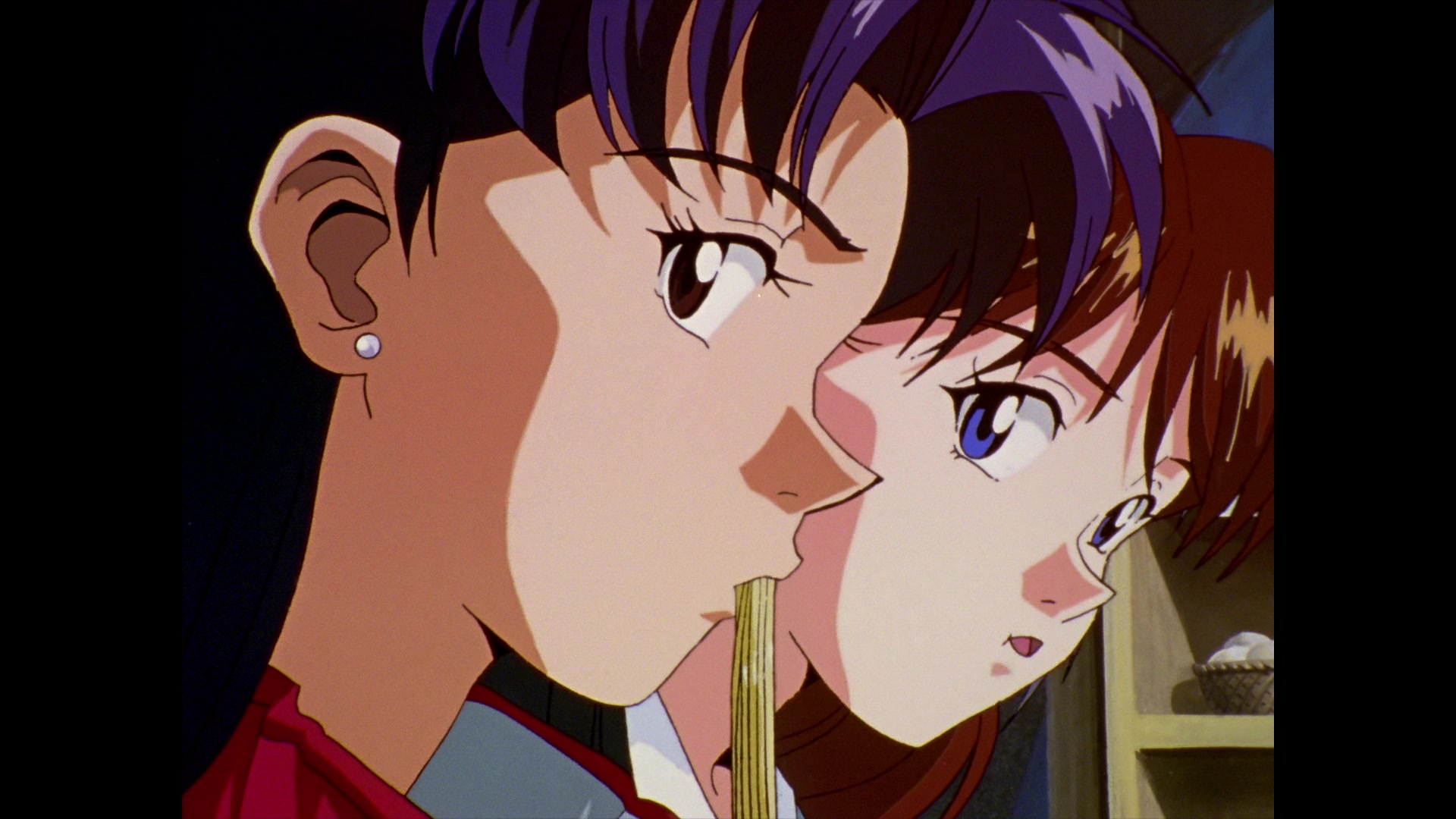 Neon Genesis Evangelion Ep 12: She said, "Don't make others suffer for your personal hatred." @ 21:53