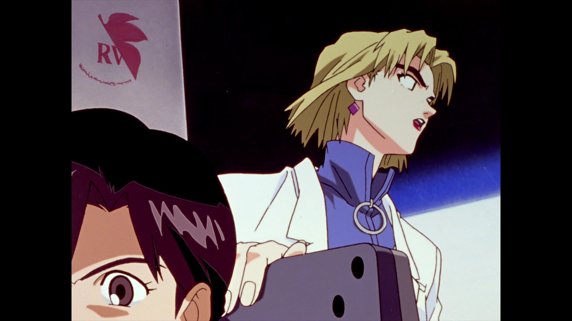 Neon Genesis Evangelion Ep 13: Lilliputian Hitcher @ 14:00