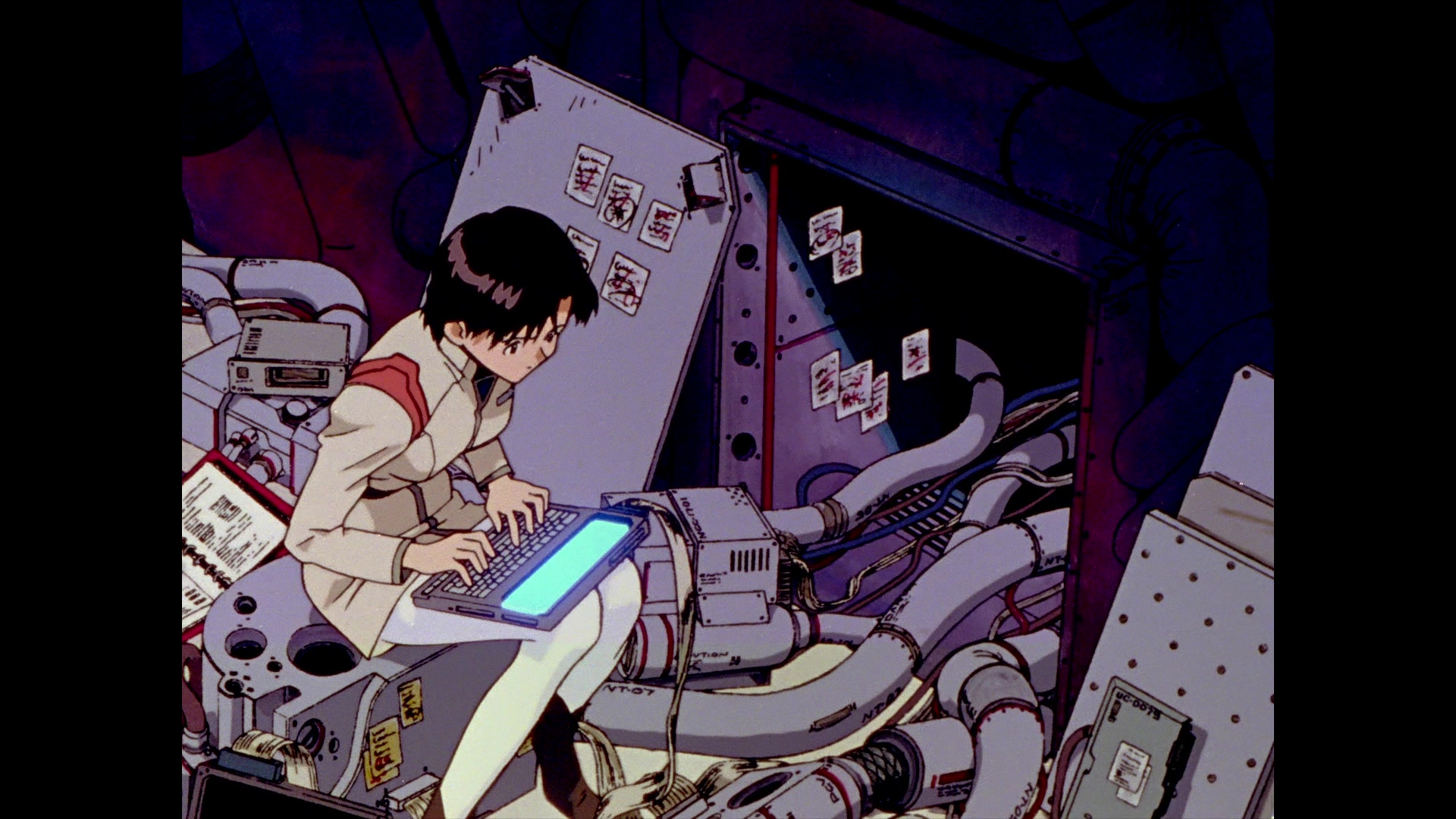 Neon Genesis Evangelion Ep 13: Lilliputian Hitcher @ 17:22