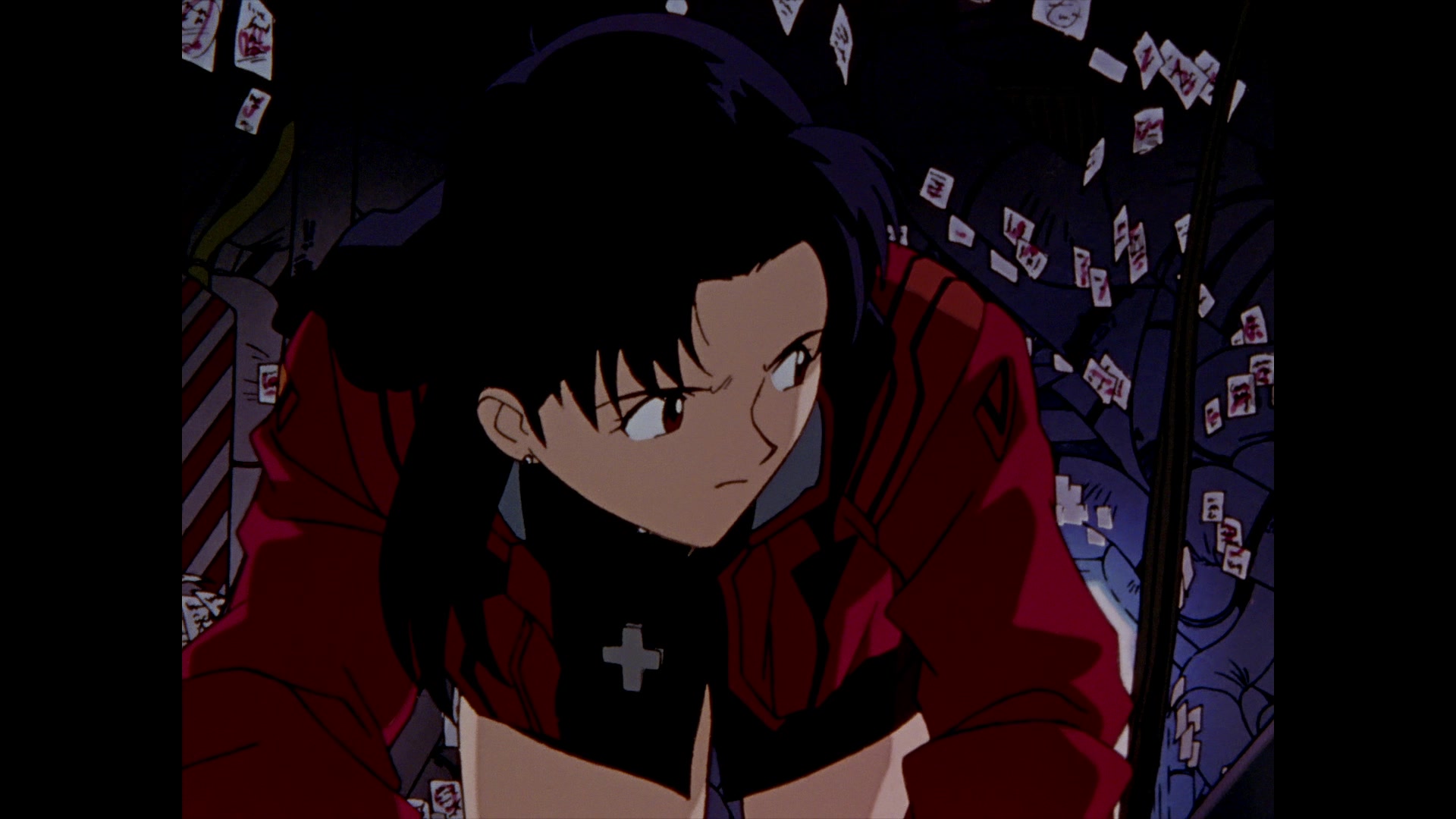Neon Genesis Evangelion Ep 13: Lilliputian Hitcher @ 19:31