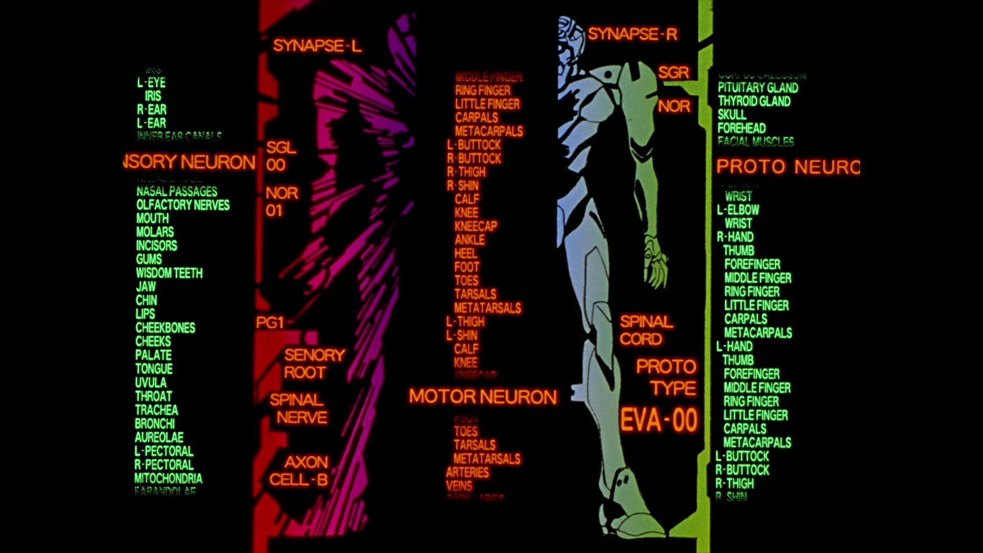 Neon Genesis Evangelion Ep 14: Weaving a Story @ 16:35
